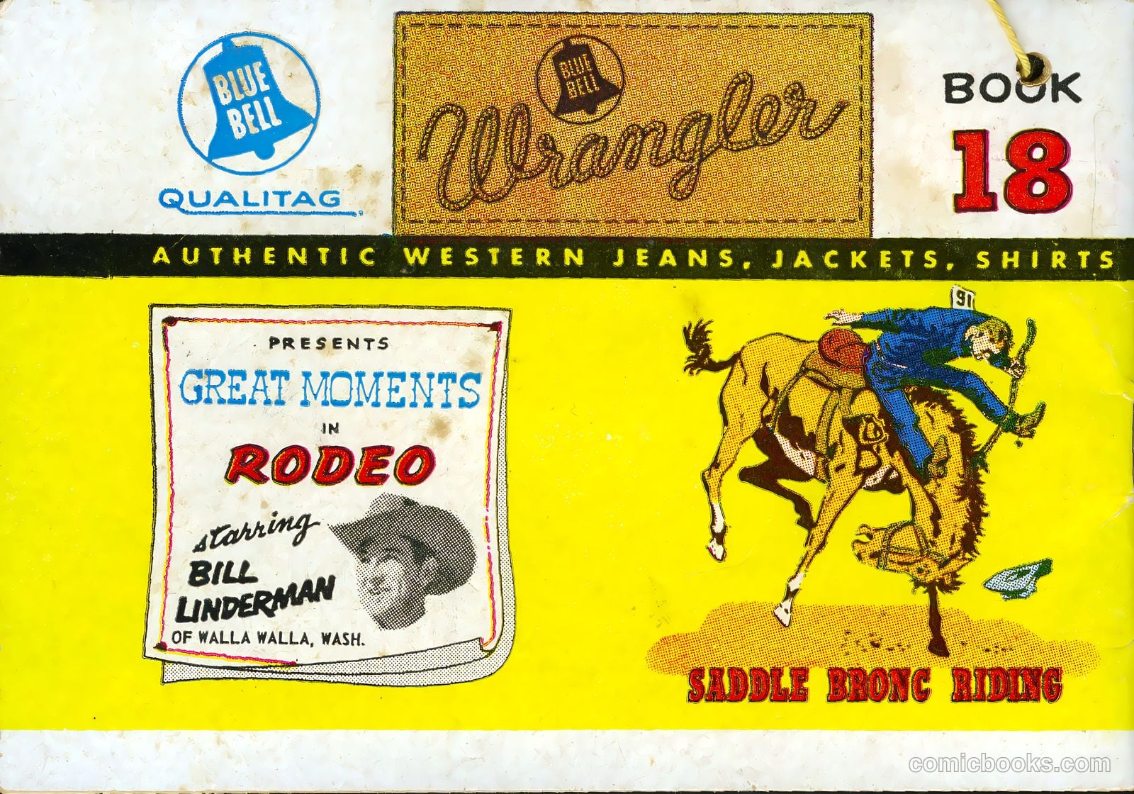 Wrangler Great Moments in Rodeo #18 (1957) — page 36 of 37