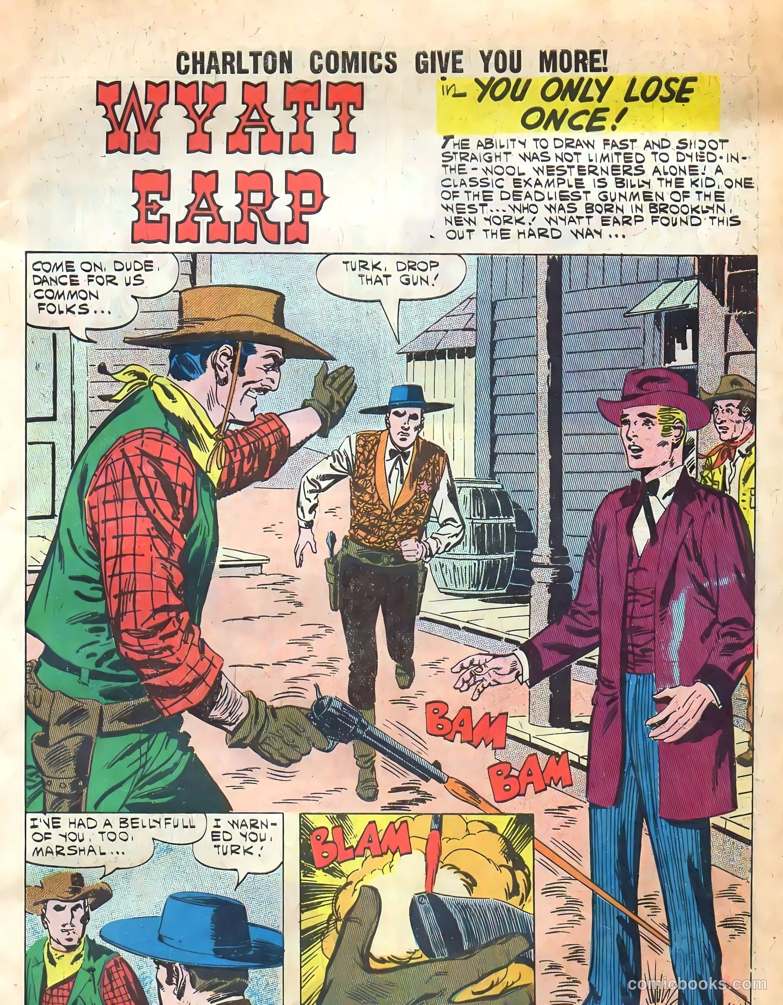 Wyatt Earp #11 (1961) — page 3 of 36