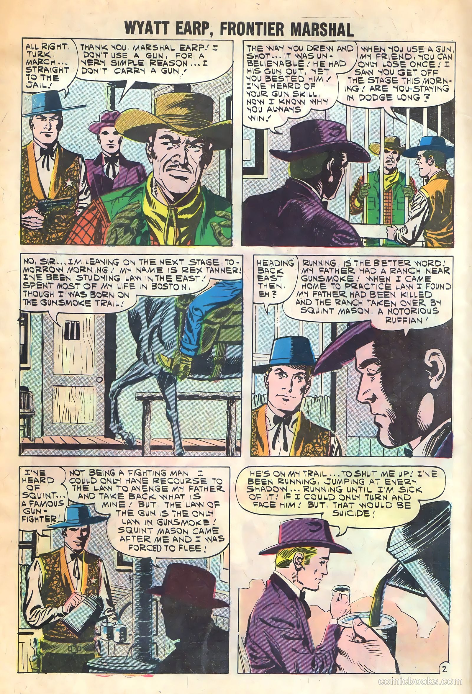 Wyatt Earp #11 (1961) — page 4 of 36