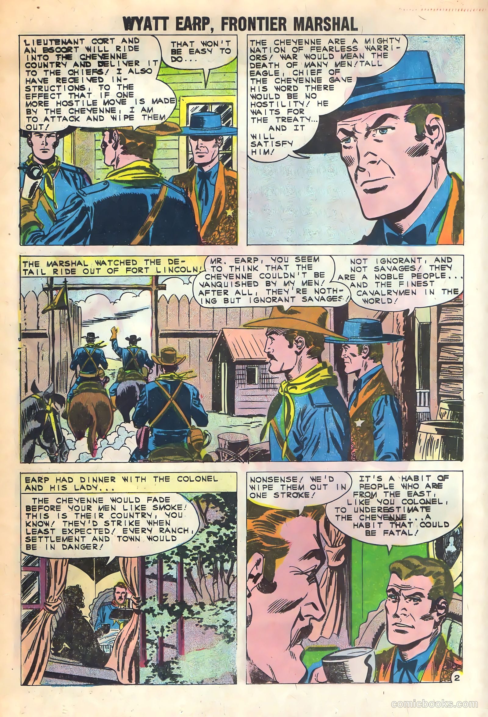 Wyatt Earp #11 (1961) — page 12 of 36