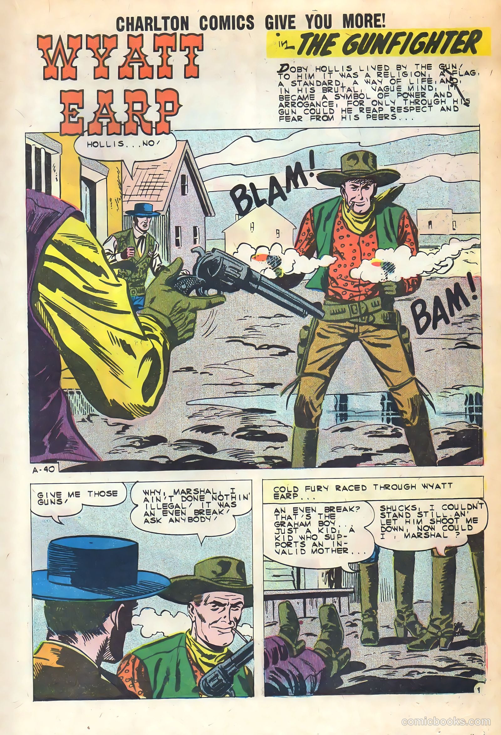 Wyatt Earp #11 (1961) — page 17 of 36