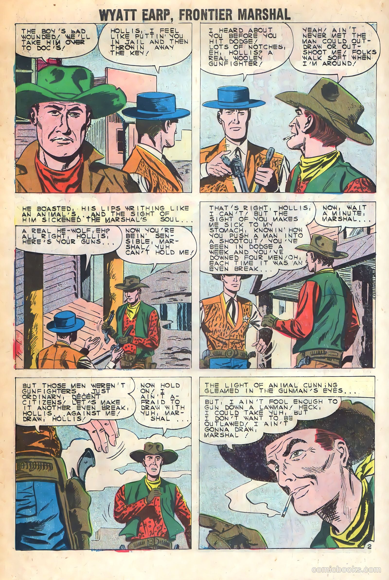 Wyatt Earp #11 (1961) — page 18 of 36