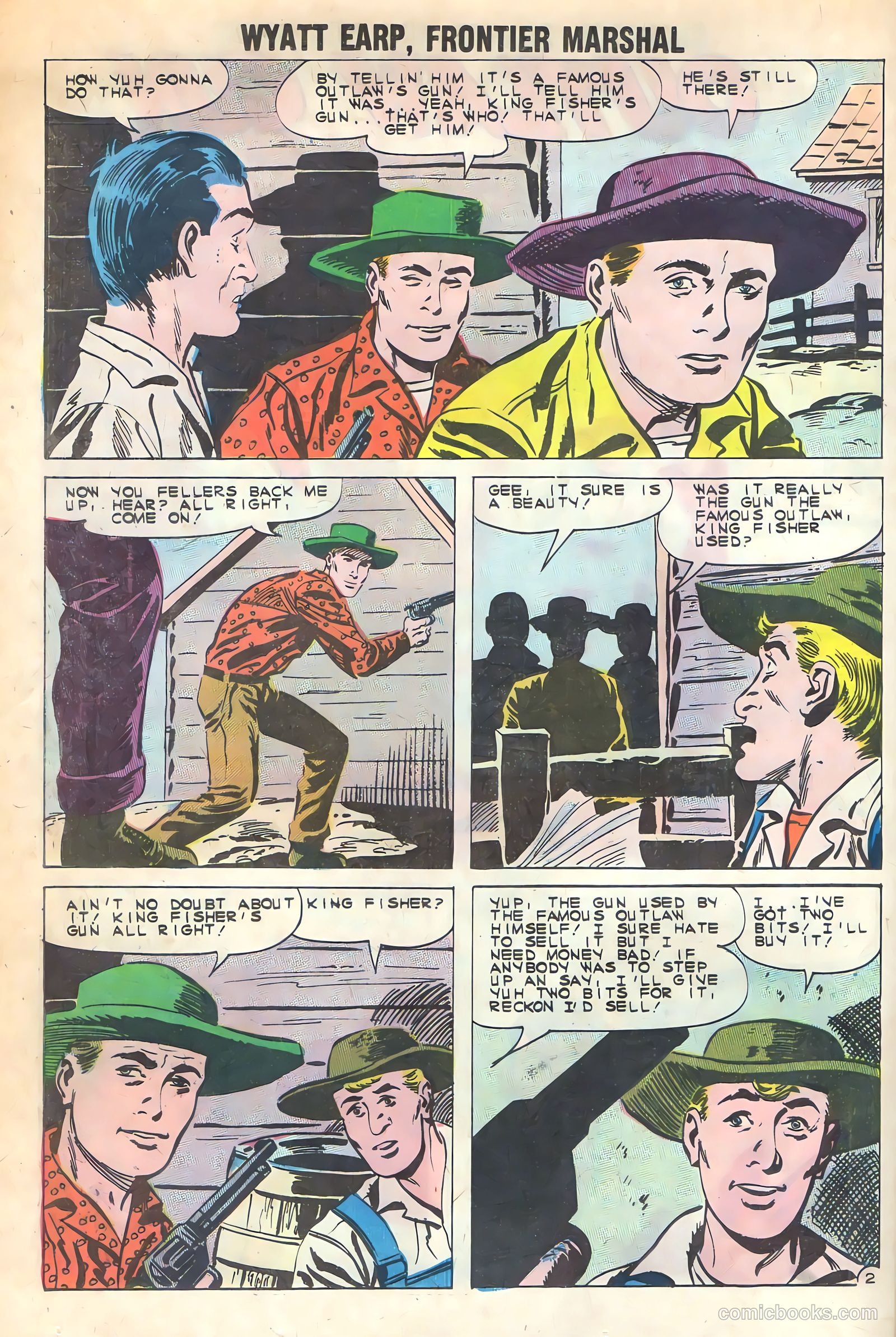 Wyatt Earp #11 (1961) — page 23 of 36