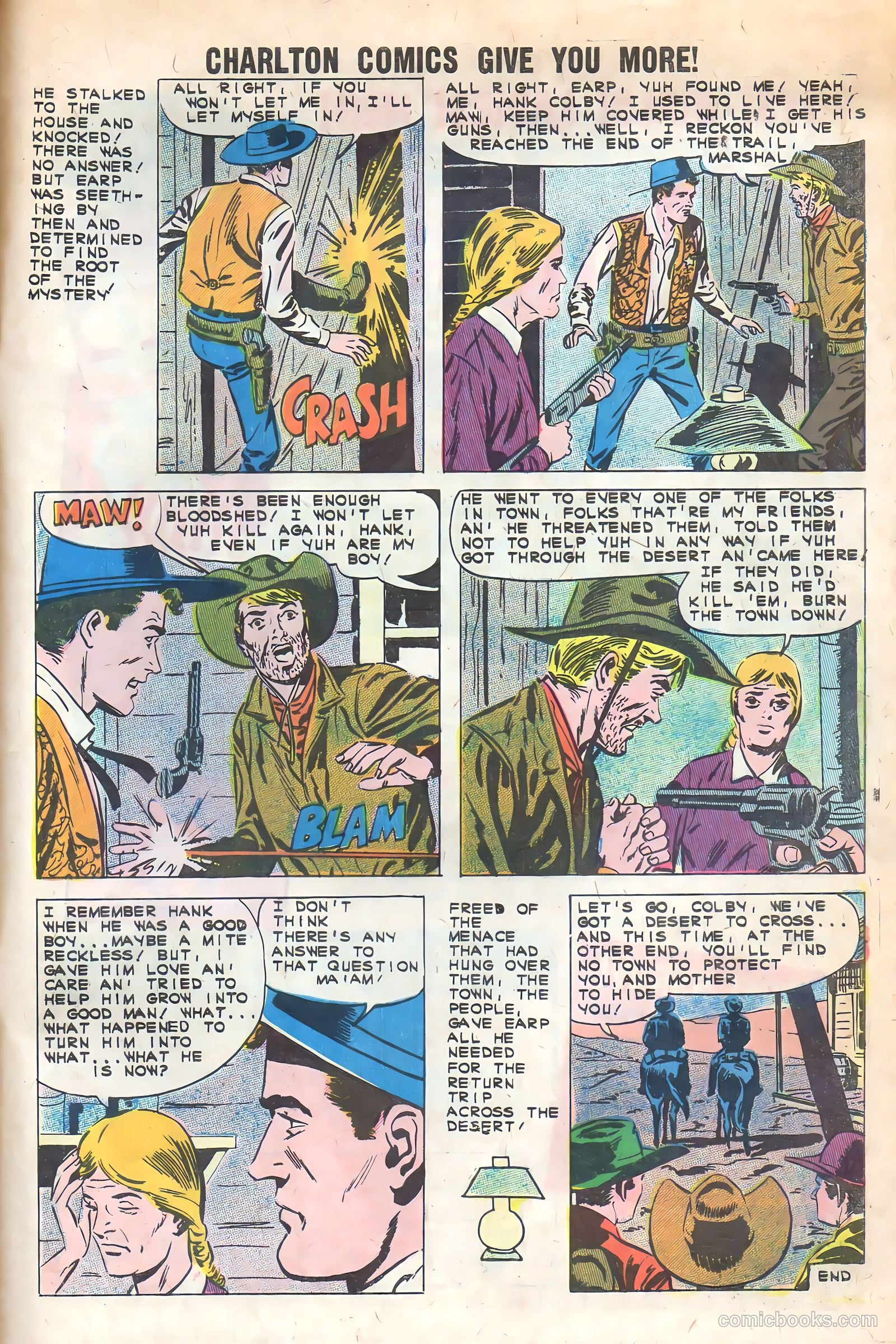 Wyatt Earp #11 (1961) — page 32 of 36