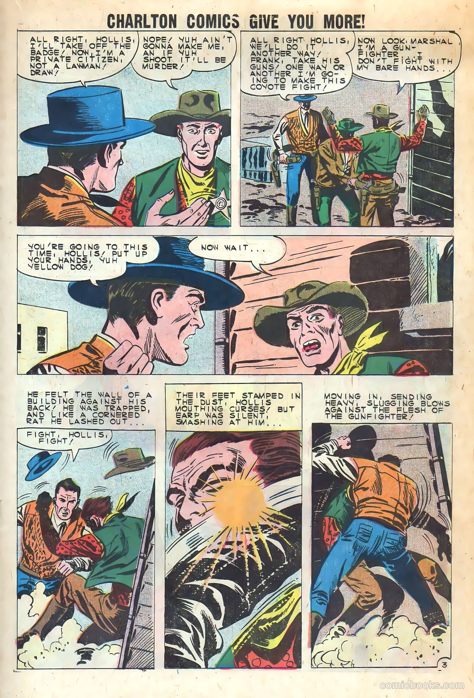 Wyatt Earp #11 (1961) — page 36 of 36