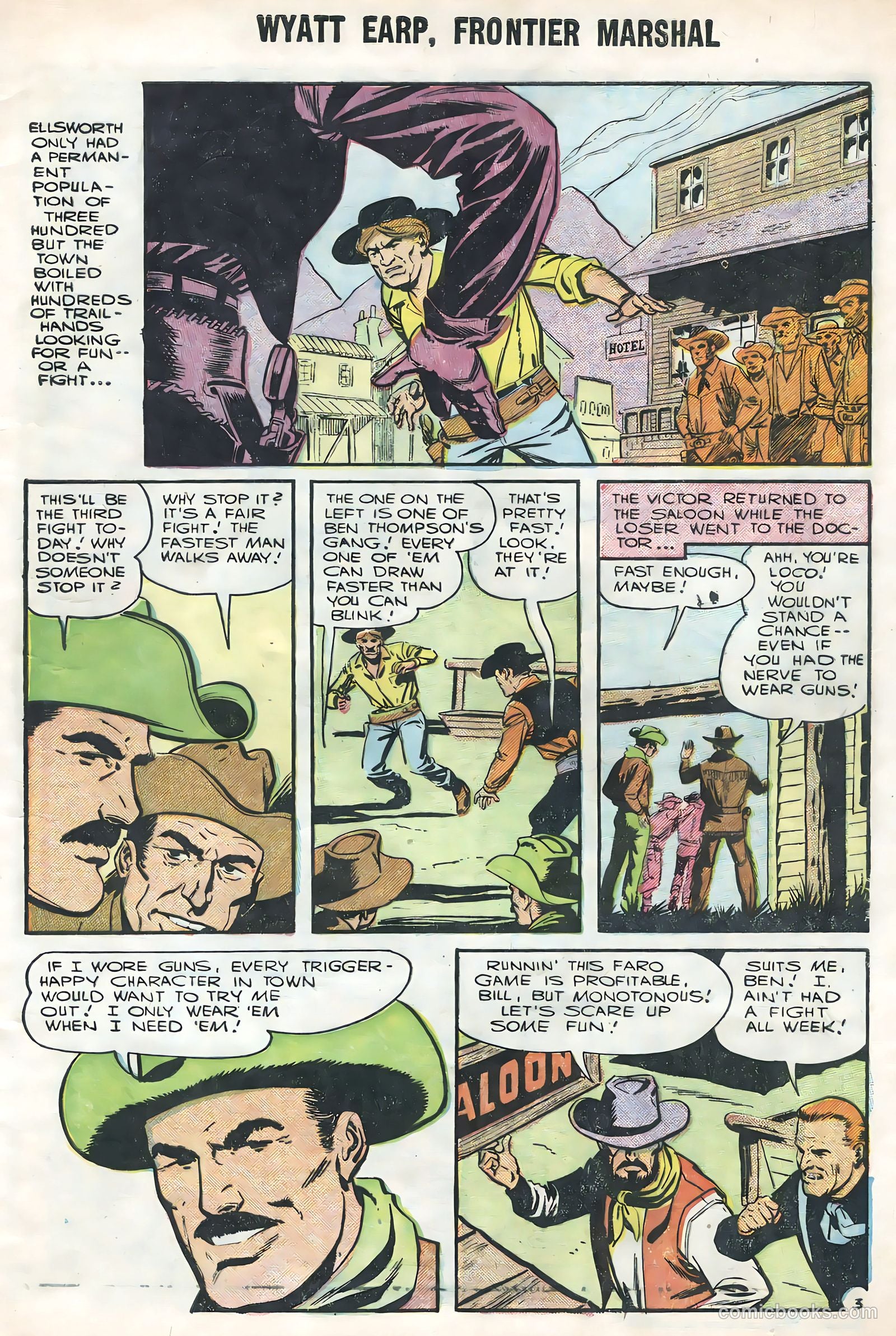 Wyatt Earp #12 (1956) — page 5 of 36