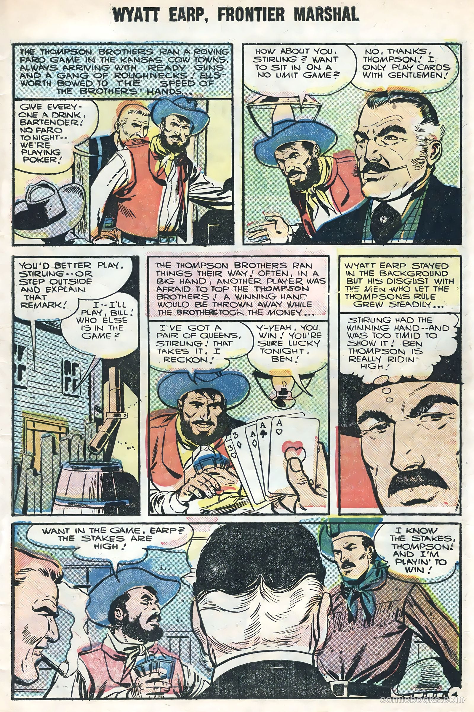 Wyatt Earp #12 (1956) — page 7 of 36