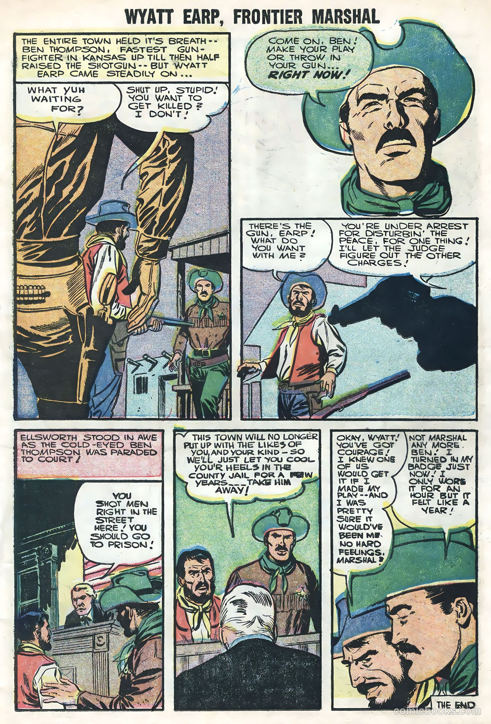 Wyatt Earp #12 (1956) — page 11 of 36
