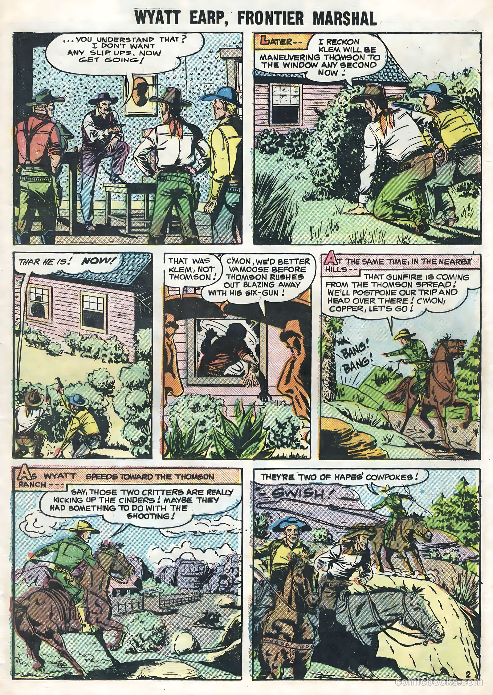 Wyatt Earp #12 (1956) — page 13 of 36