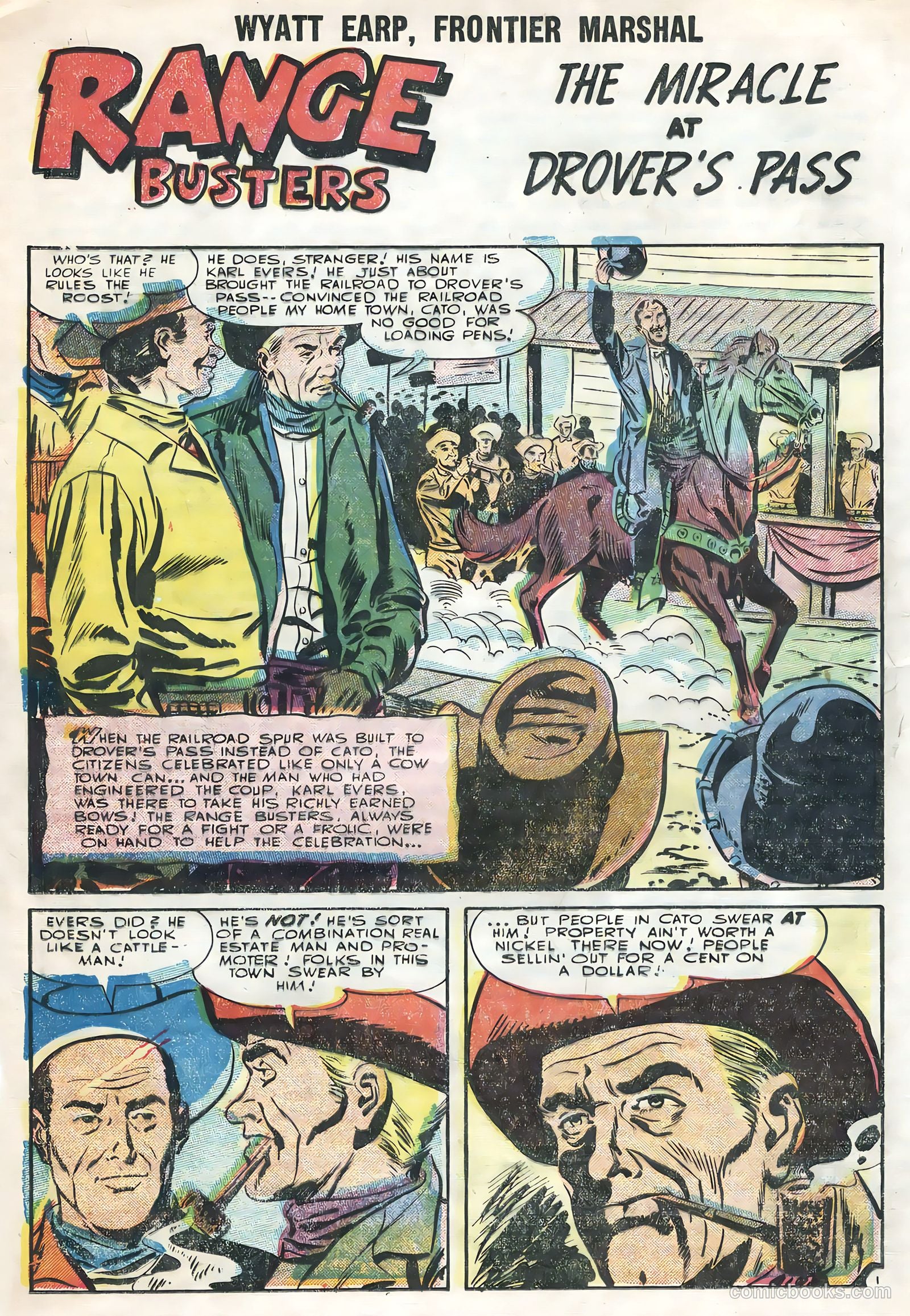 Wyatt Earp #12 (1956) — page 20 of 36