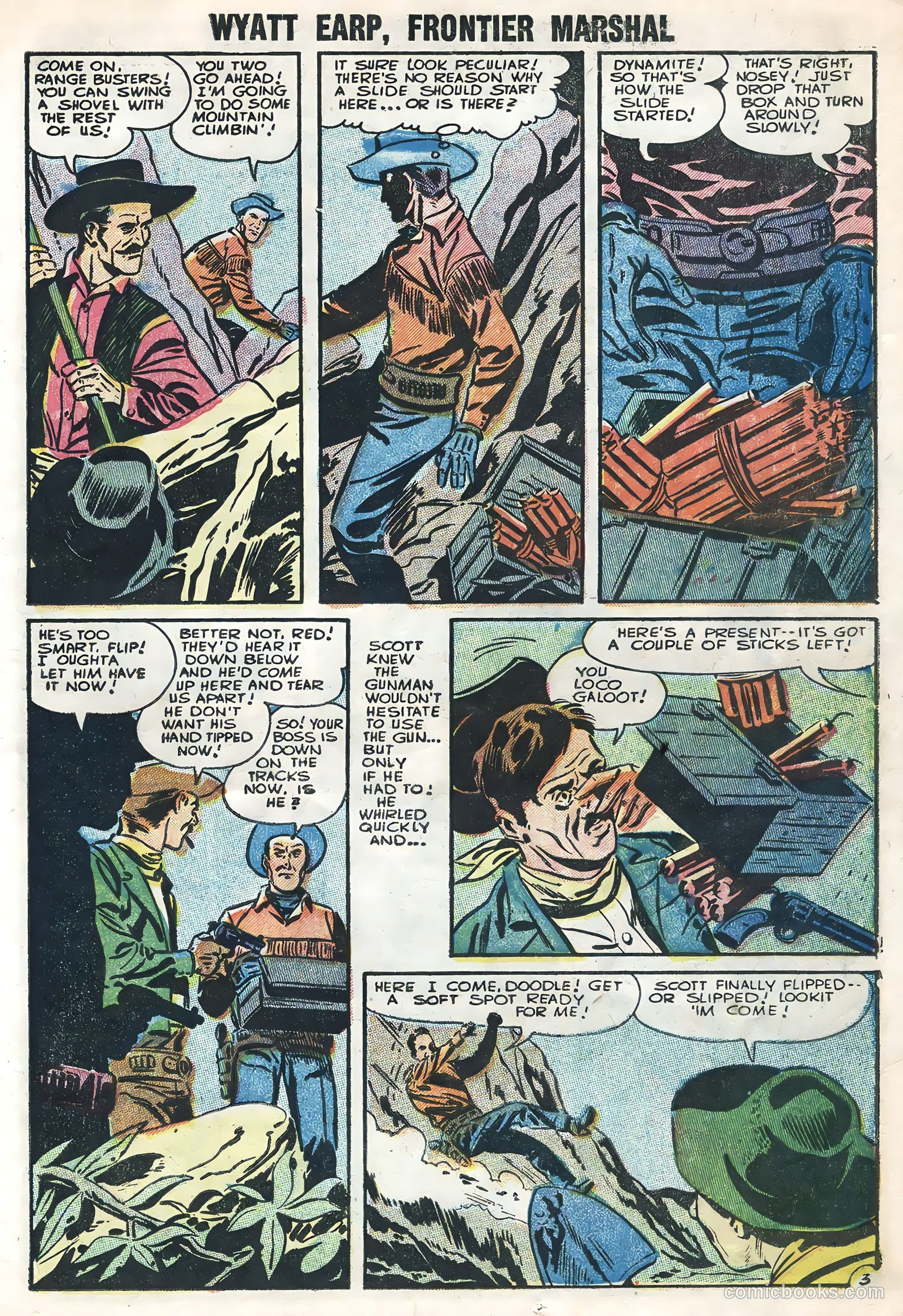 Wyatt Earp #12 (1956) — page 23 of 36
