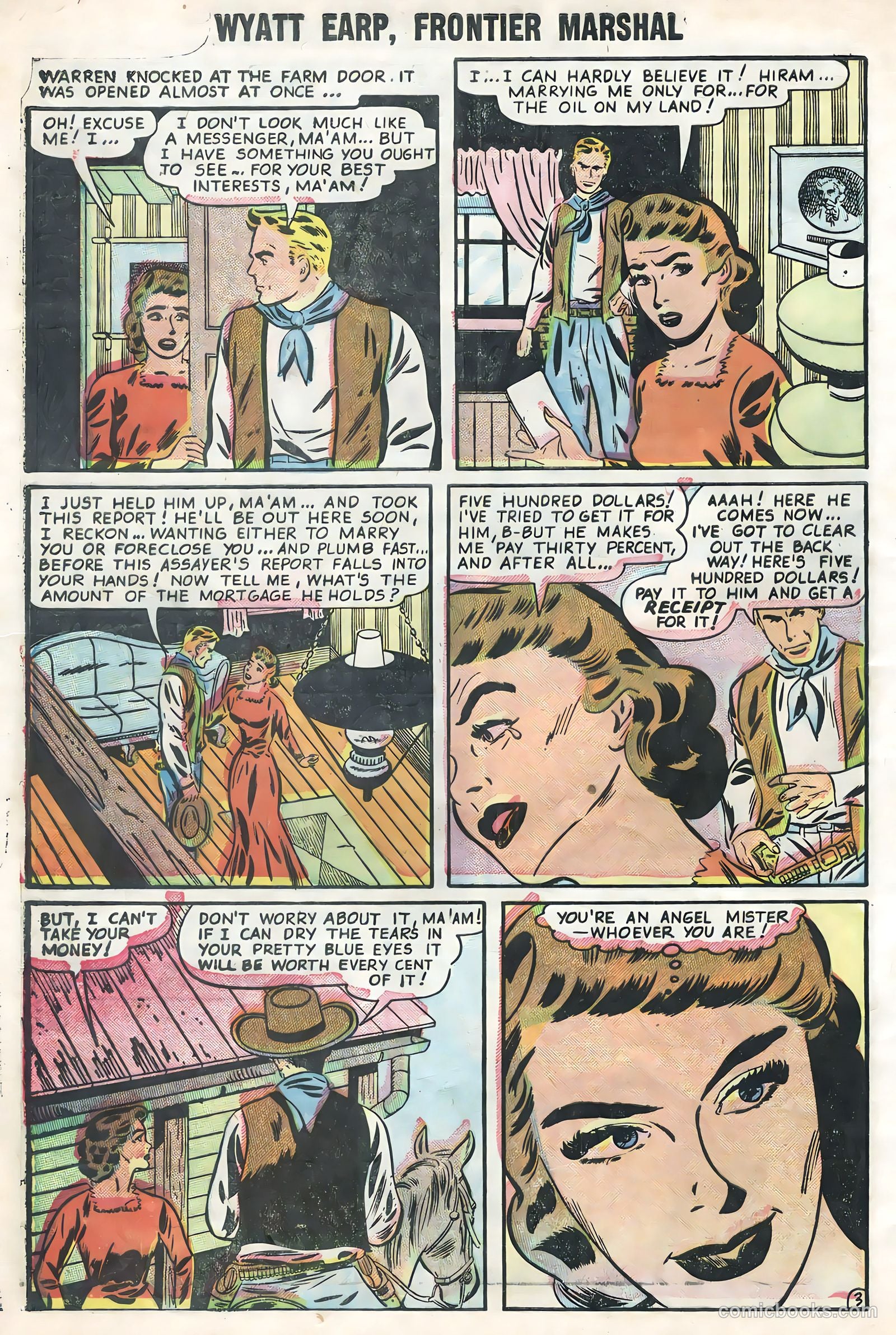 Wyatt Earp #12 (1956) — page 28 of 36