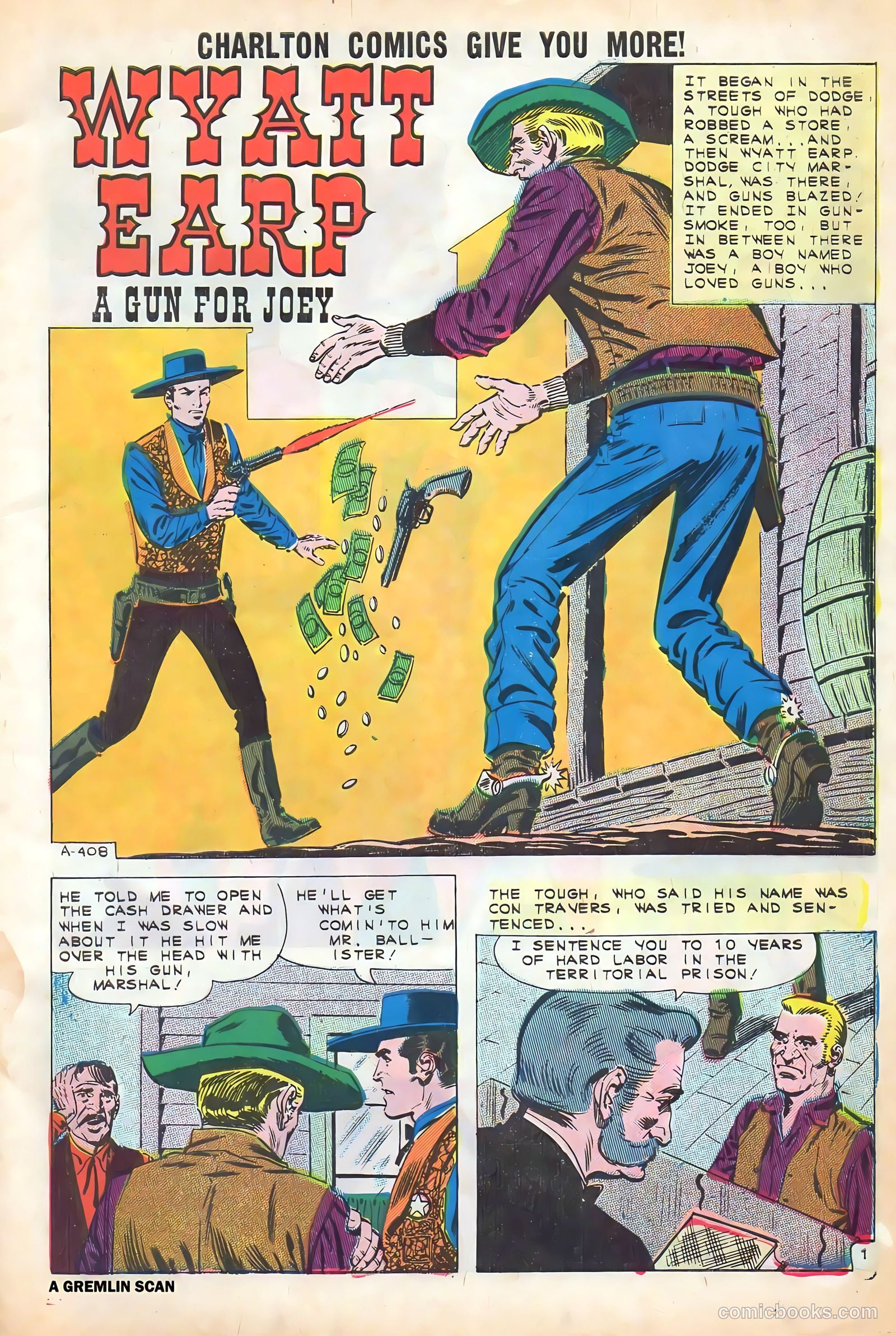 Wyatt Earp #12 (1961) — page 3 of 36