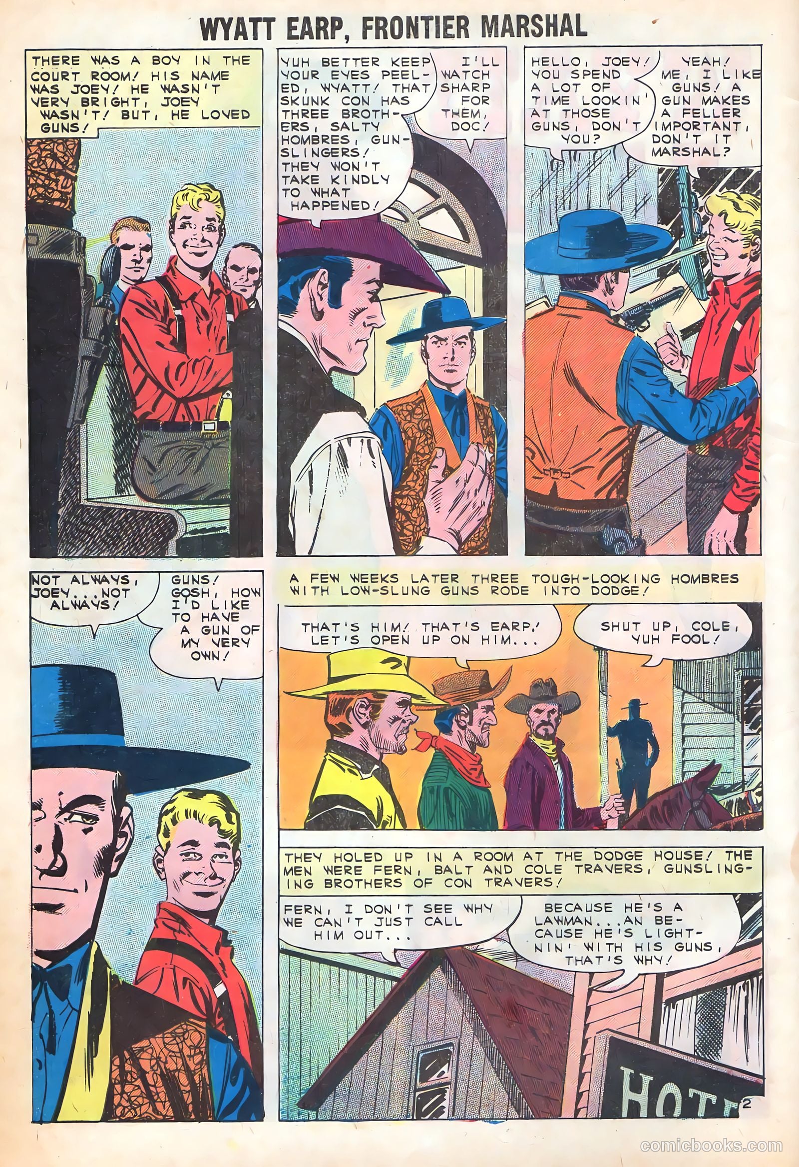 Wyatt Earp #12 (1961) — page 4 of 36