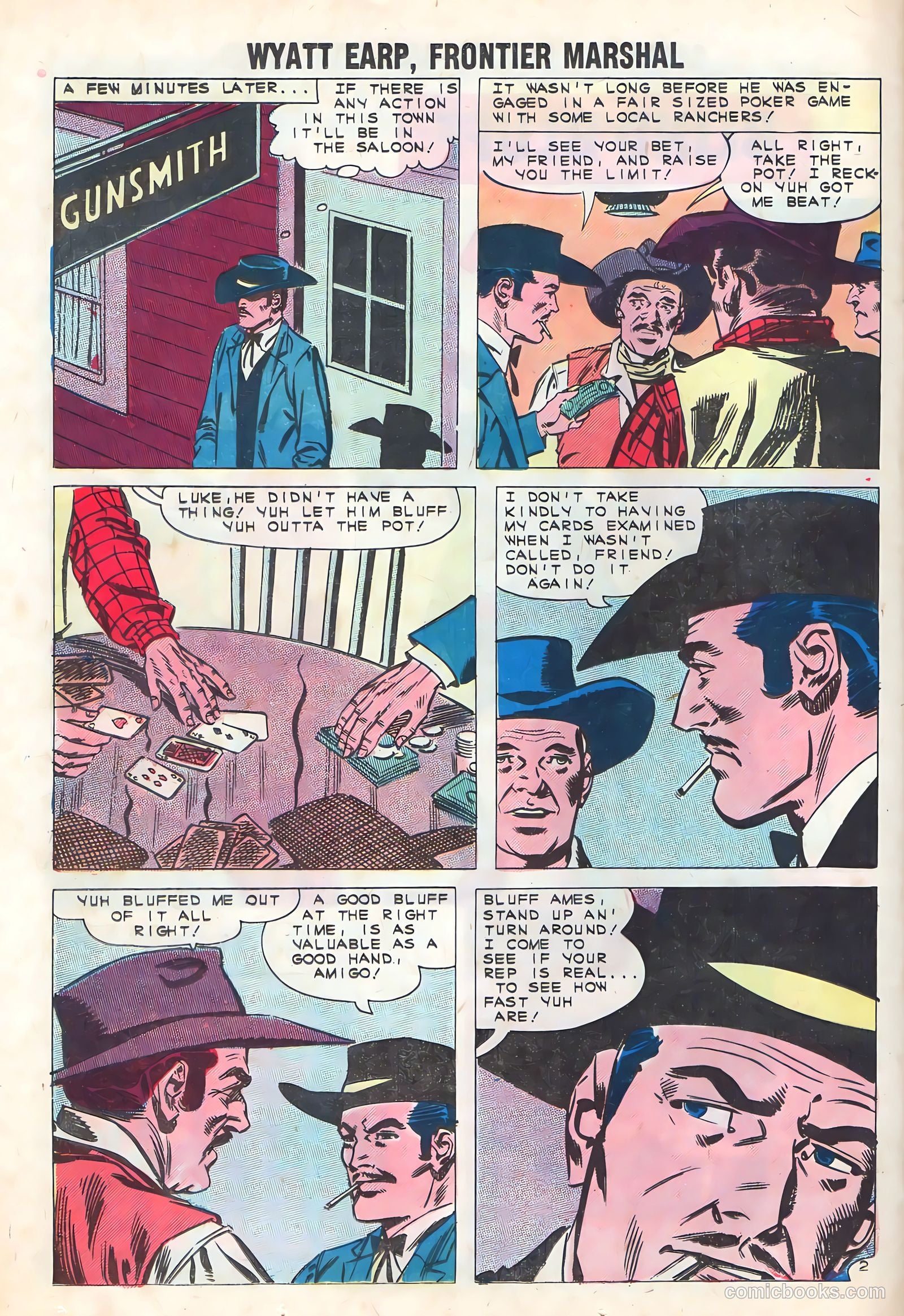 Wyatt Earp #12 (1961) — page 24 of 36