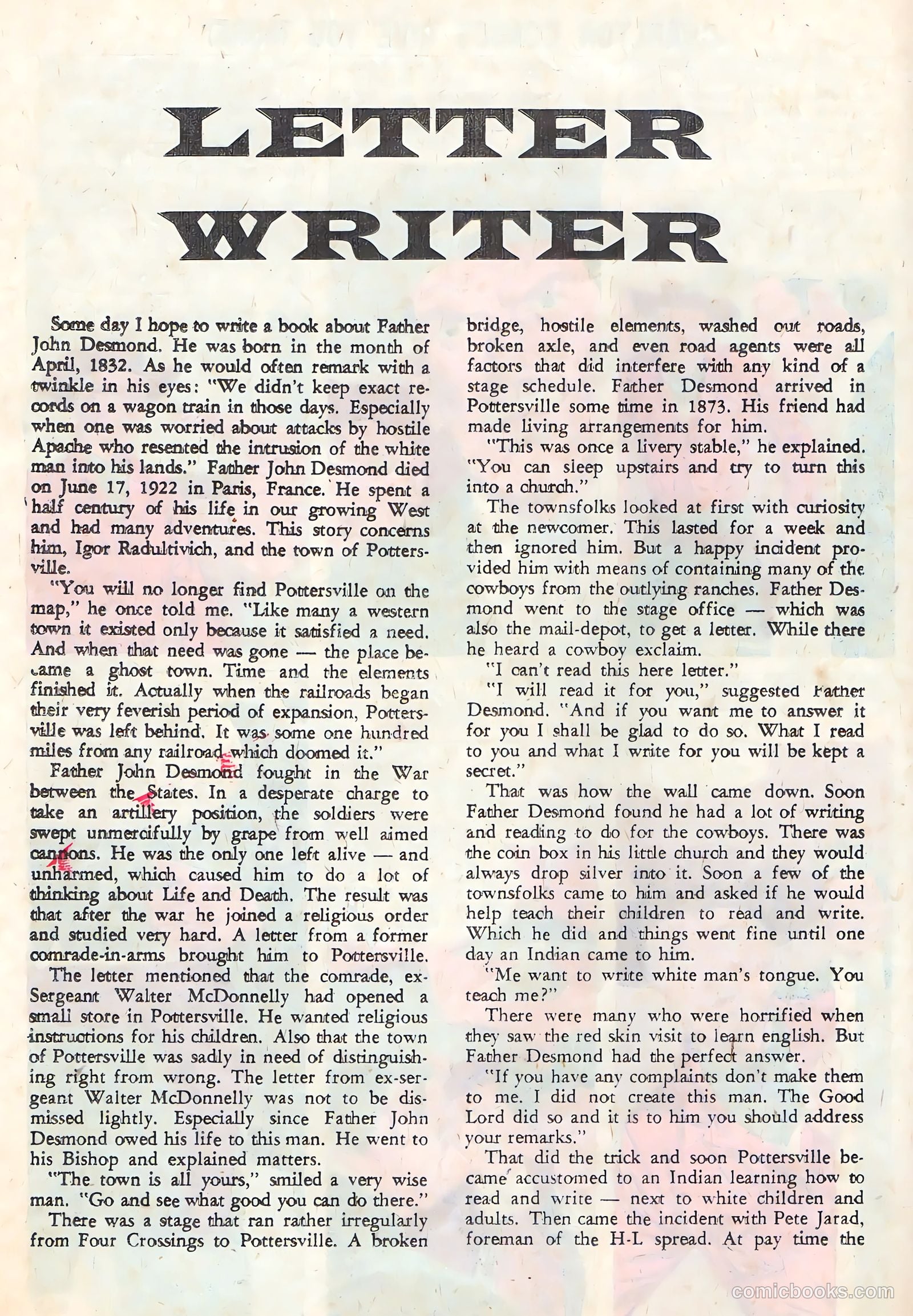 Wyatt Earp #12 (1961) — page 26 of 36