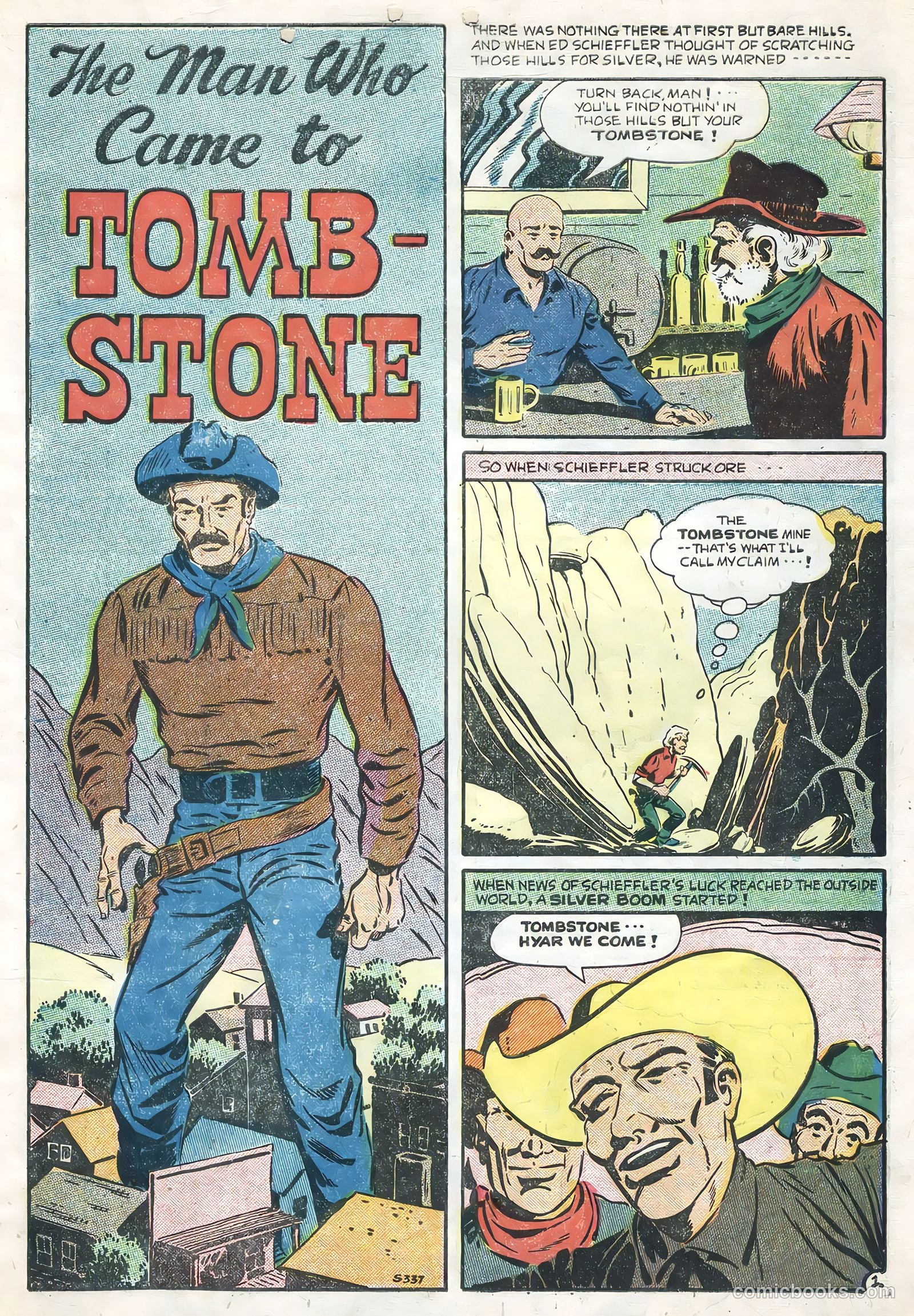 Wyatt Earp #13 (1956) — page 3 of 36