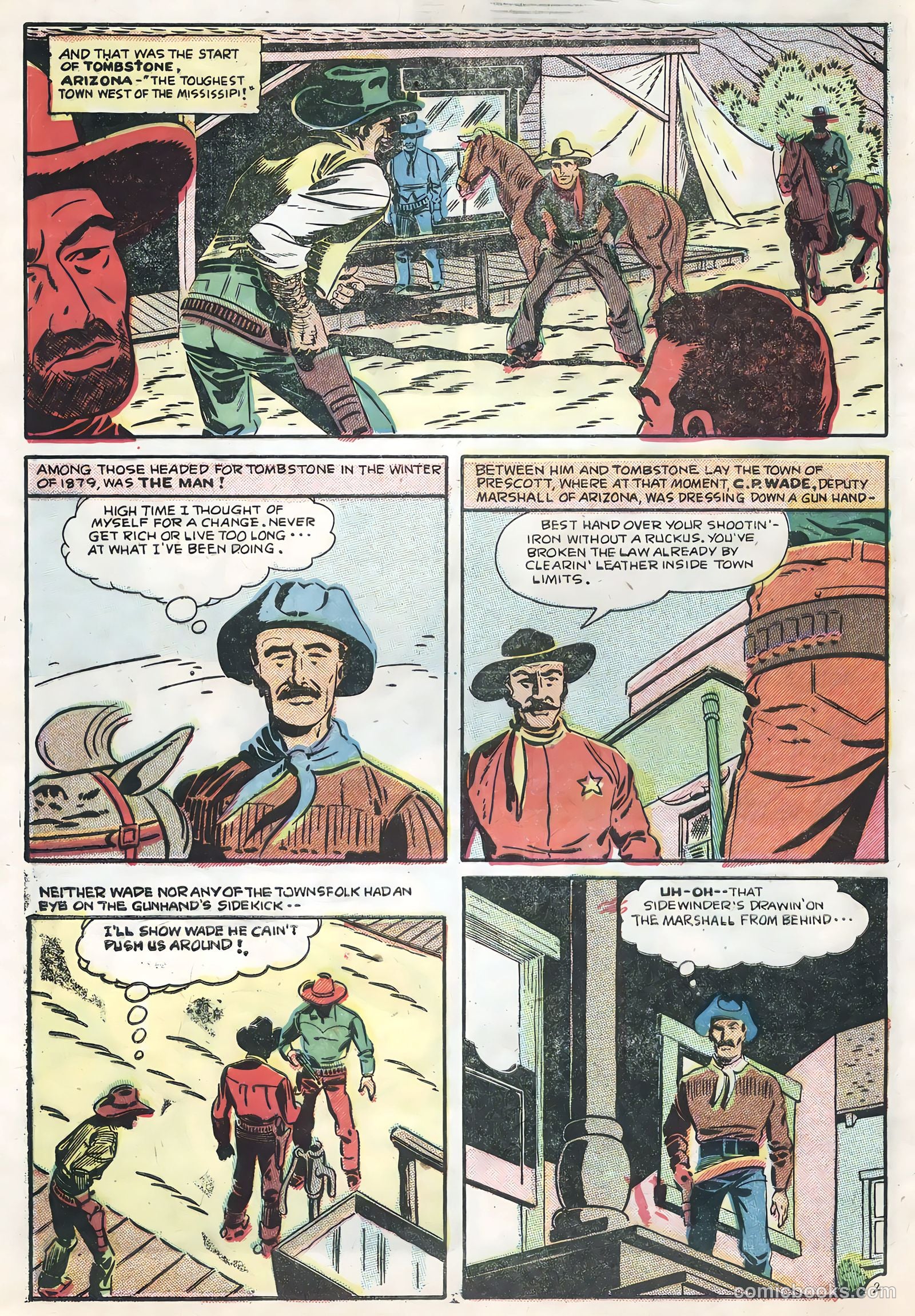 Wyatt Earp #13 (1956) — page 4 of 36