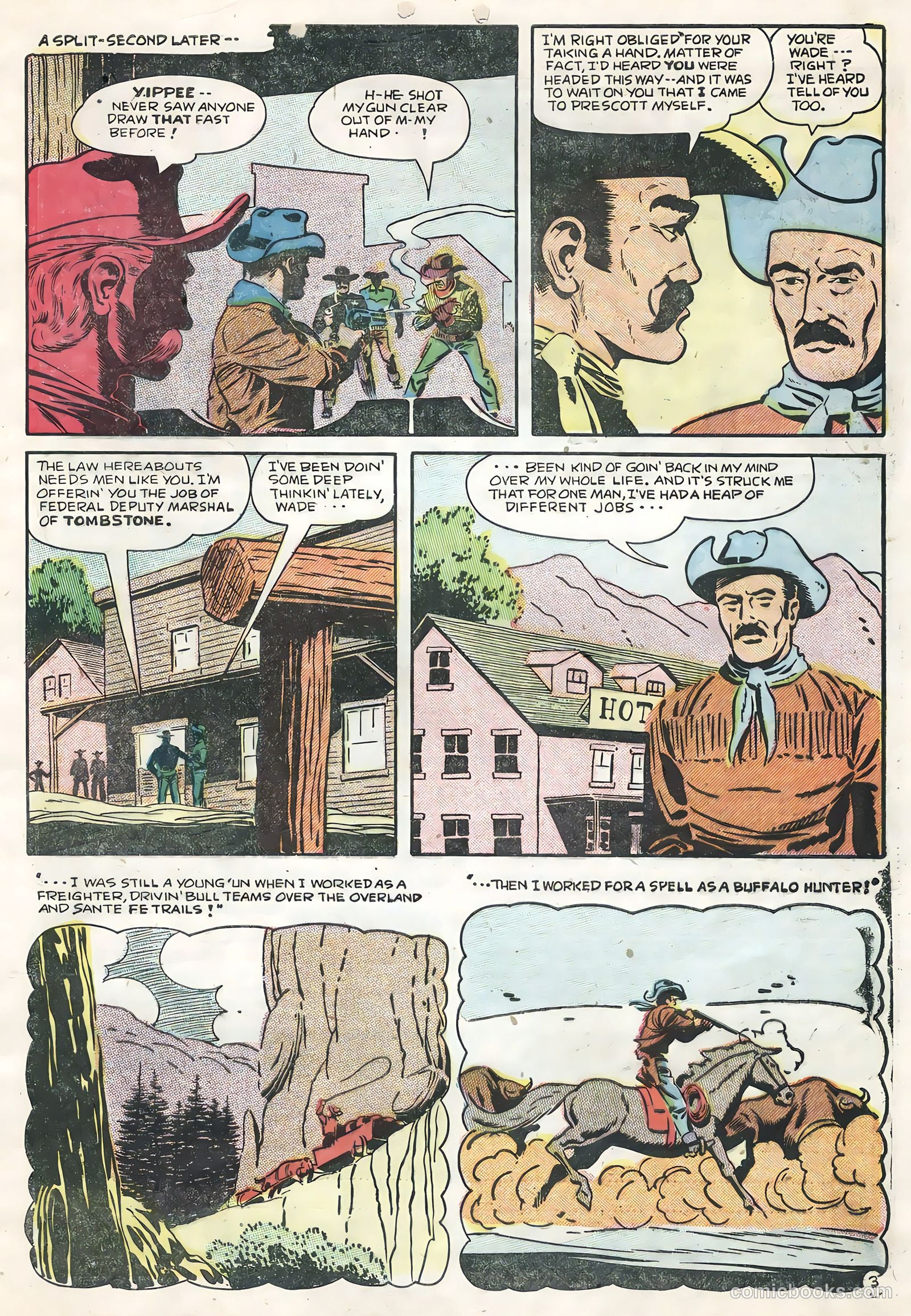 Wyatt Earp #13 (1956) — page 5 of 36