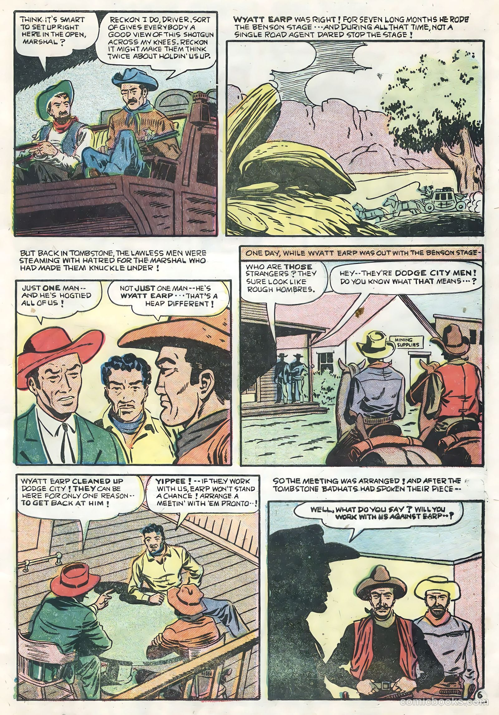 Wyatt Earp #13 (1956) — page 9 of 36