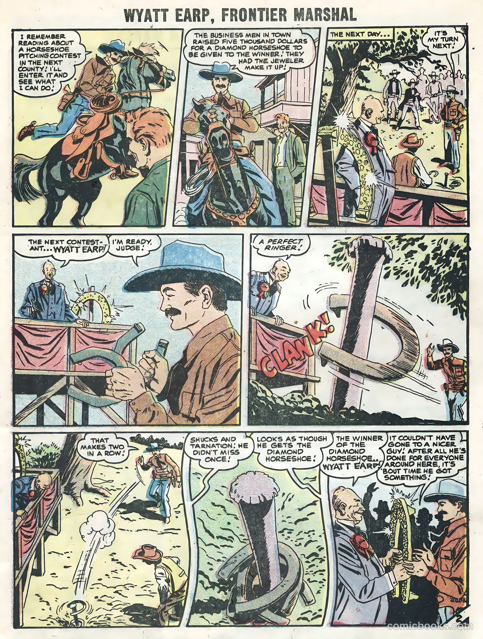 Wyatt Earp #13 (1956) — page 13 of 36