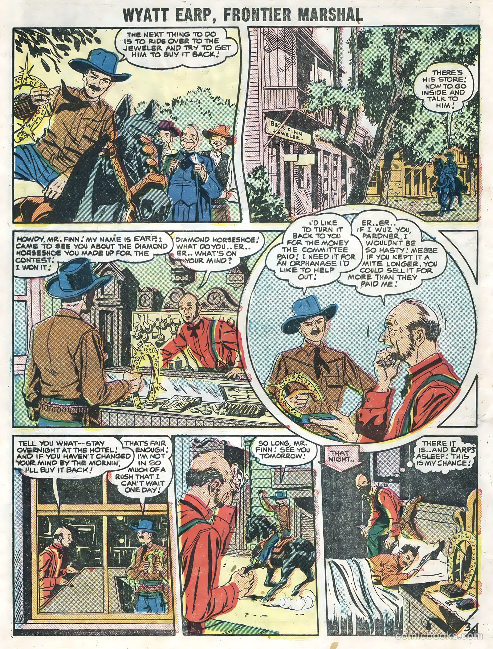 Wyatt Earp #13 (1956) — page 14 of 36