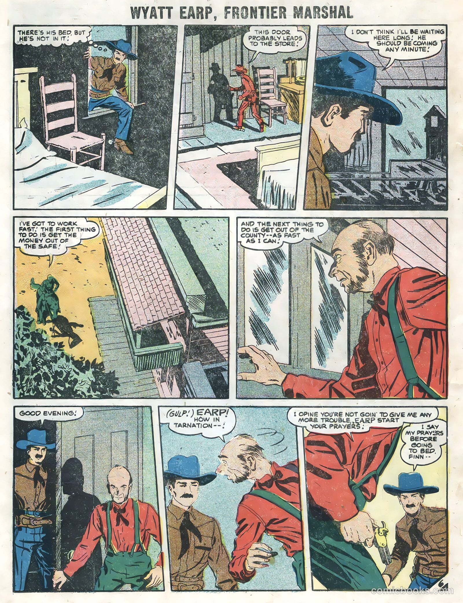 Wyatt Earp #13 (1956) — page 18 of 36