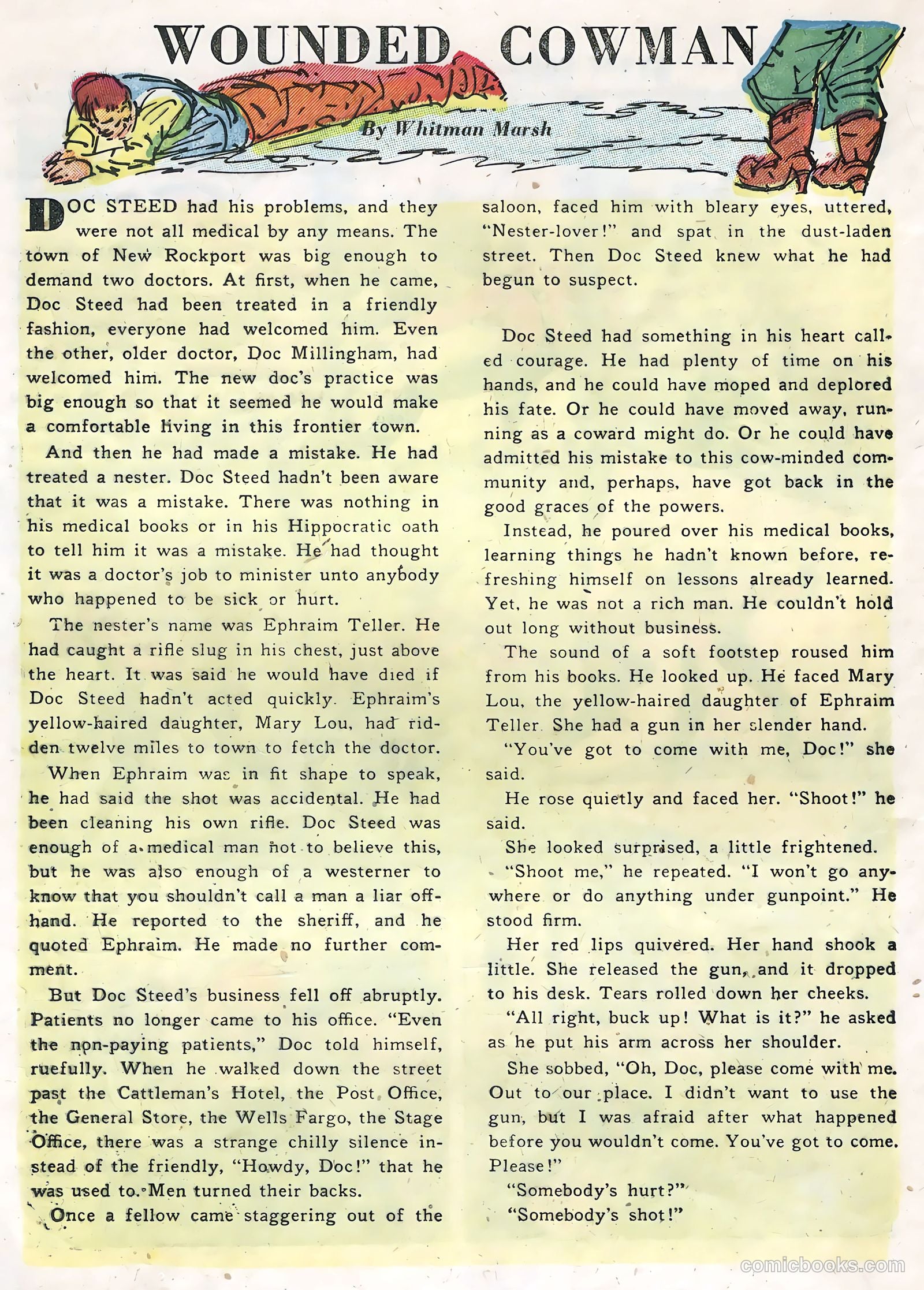 Wyatt Earp #13 (1956) — page 20 of 36