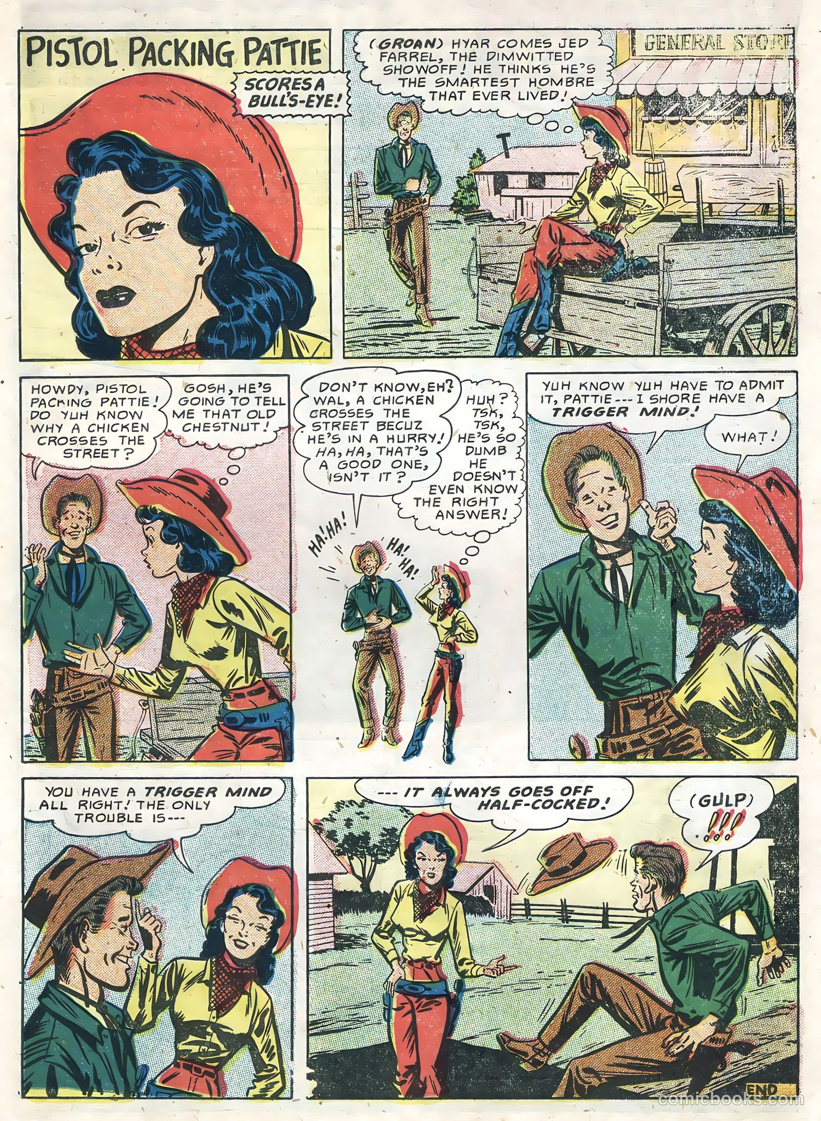 Wyatt Earp #13 (1956) — page 23 of 36