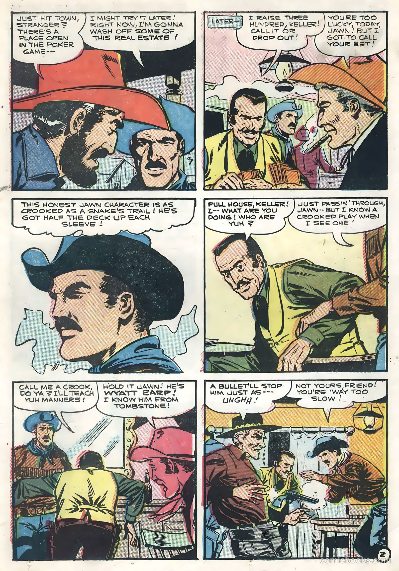 Wyatt Earp #13 (1956) — page 25 of 36