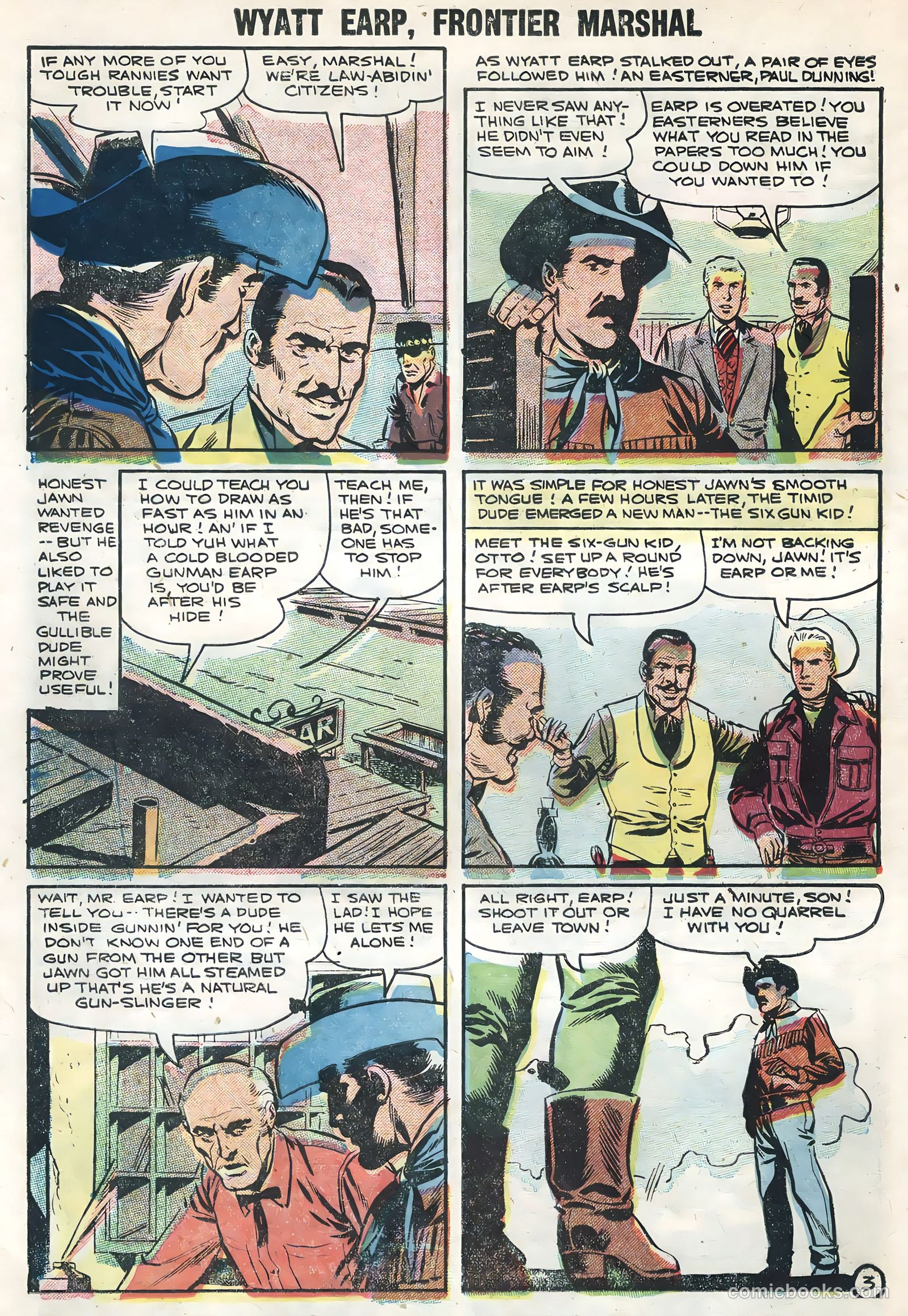 Wyatt Earp #13 (1956) — page 26 of 36