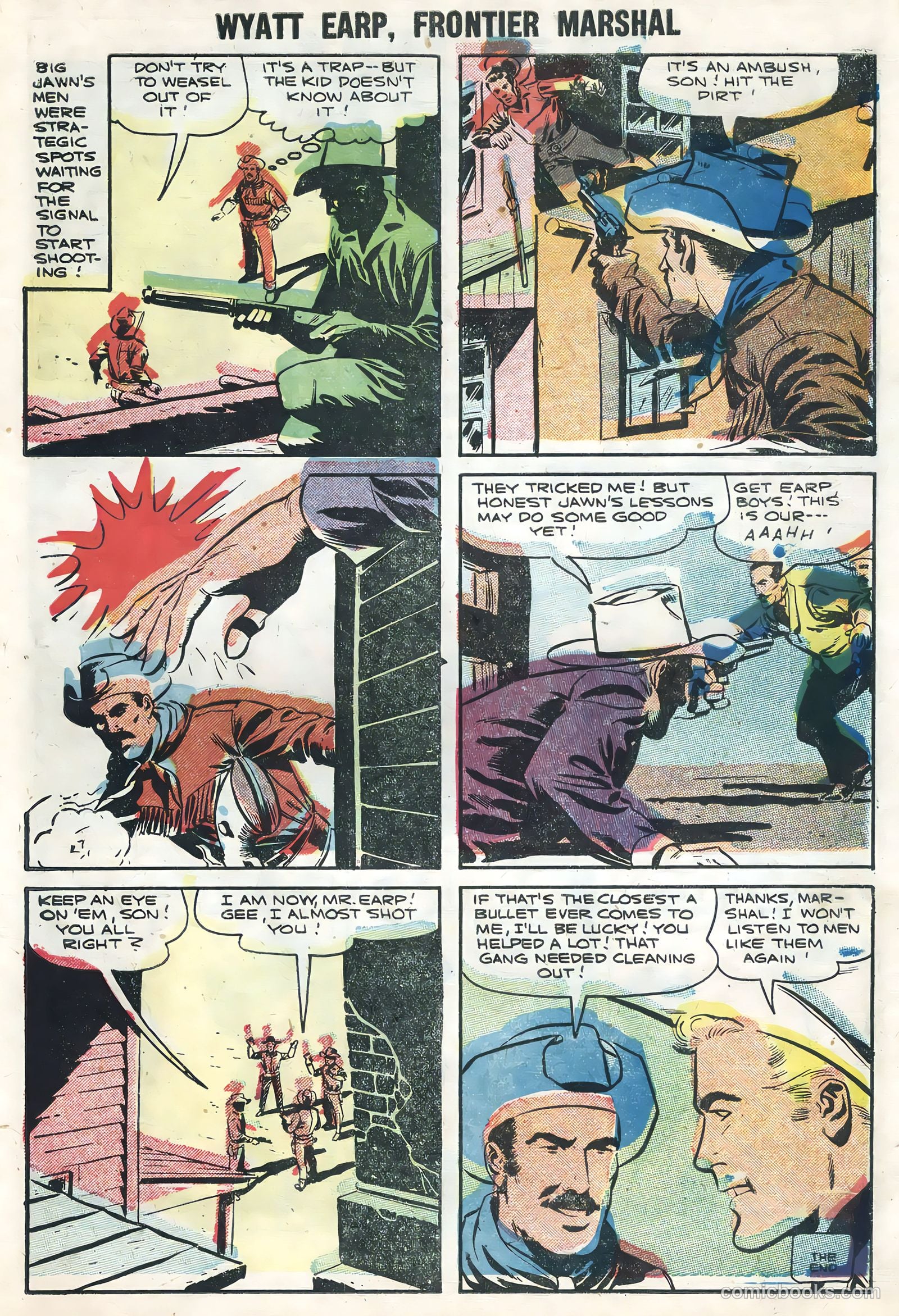 Wyatt Earp #13 (1956) — page 27 of 36