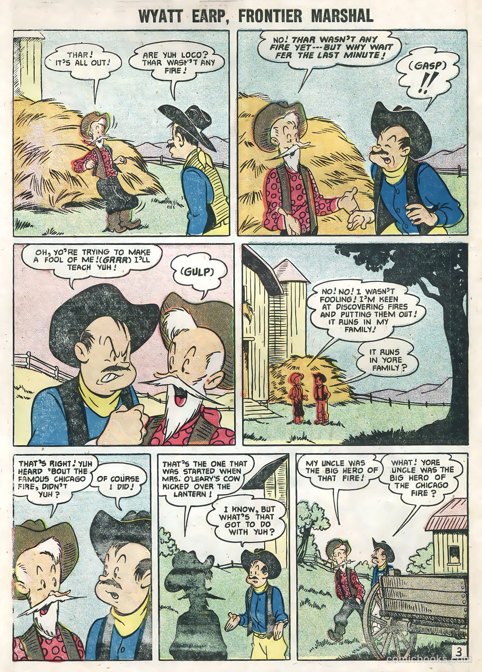 Wyatt Earp #13 (1956) — page 30 of 36