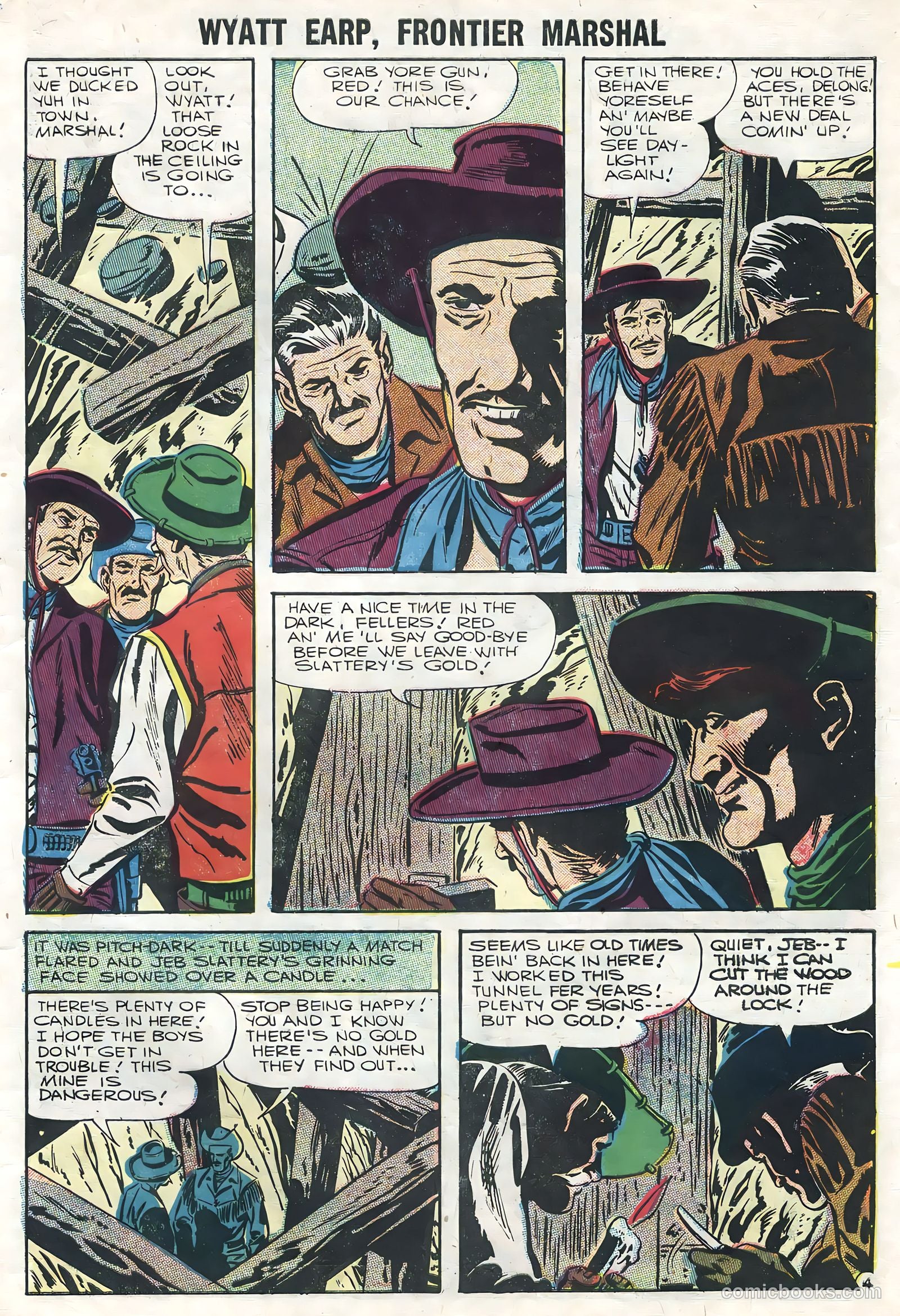 Wyatt Earp #14 (1956) — page 7 of 36