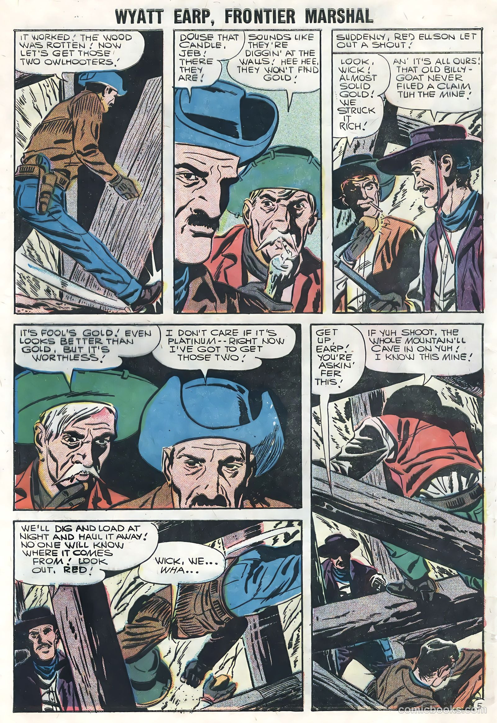 Wyatt Earp #14 (1956) — page 8 of 36