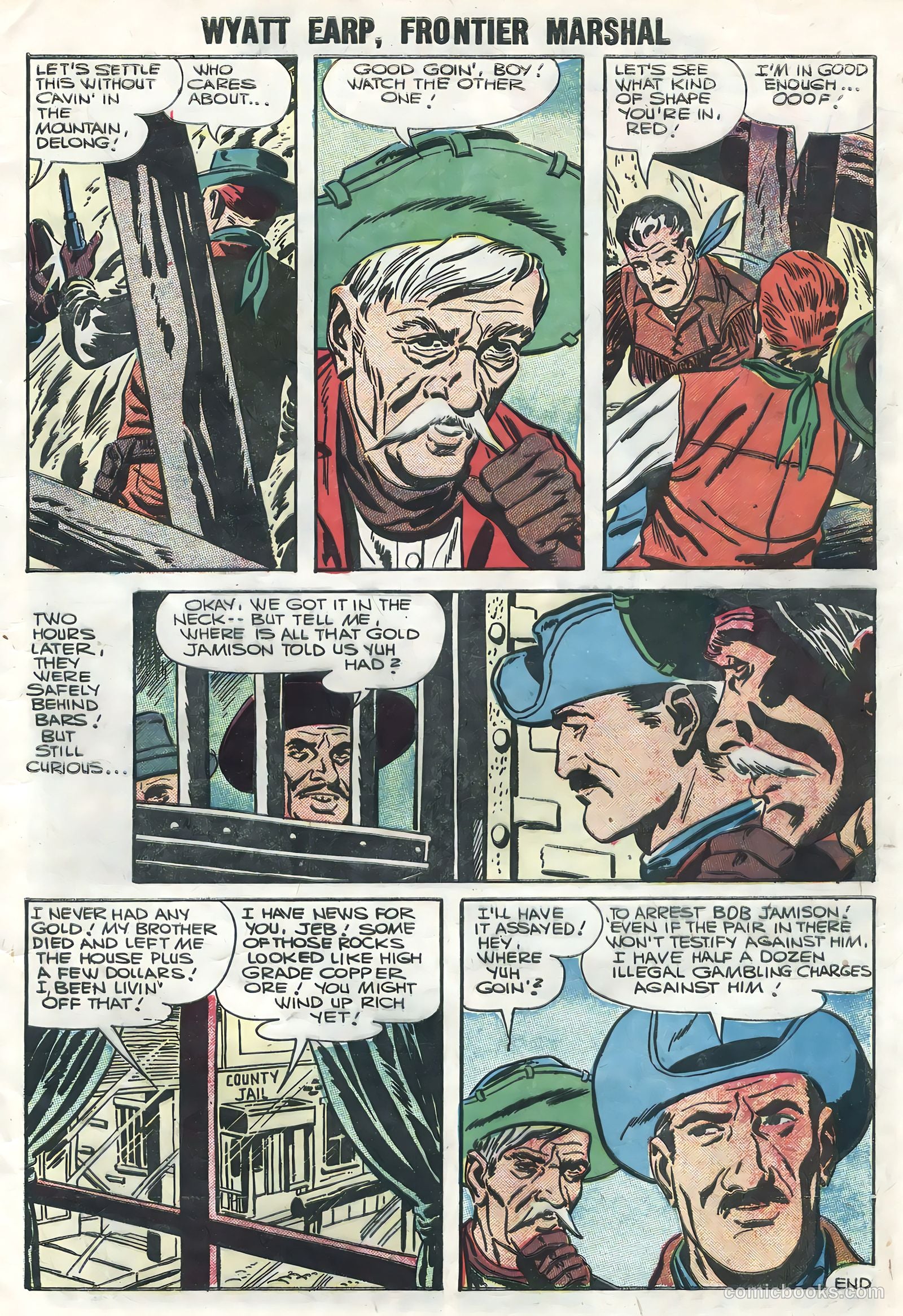 Wyatt Earp #14 (1956) — page 9 of 36