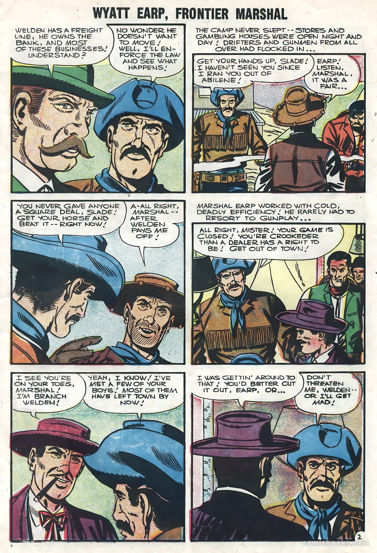 Wyatt Earp #14 (1956) — page 11 of 36