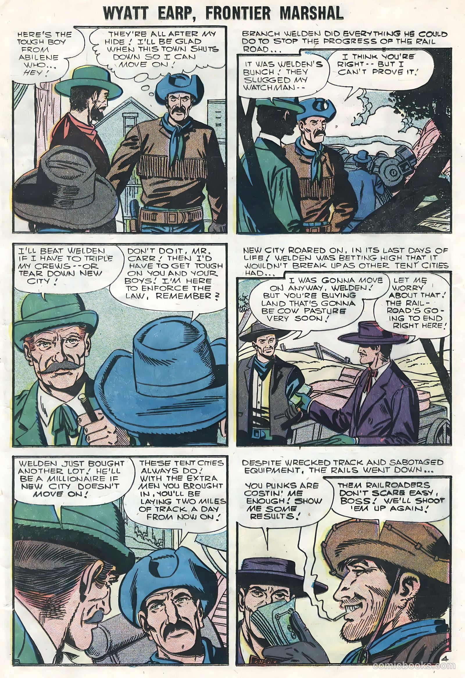 Wyatt Earp #14 (1956) — page 13 of 36