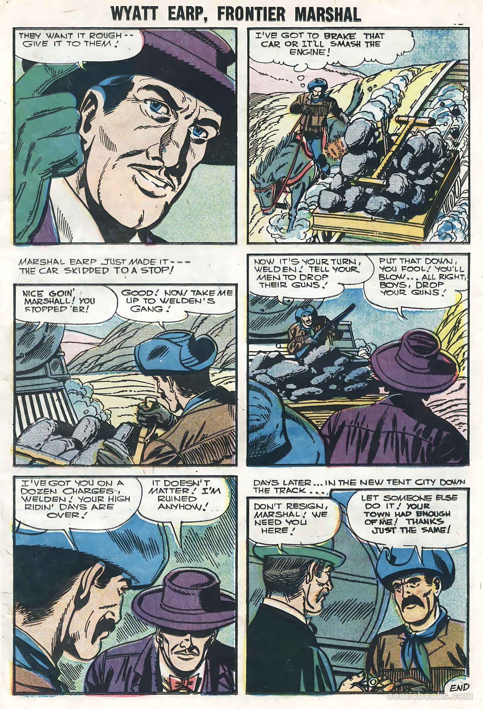 Wyatt Earp #14 (1956) — page 17 of 36