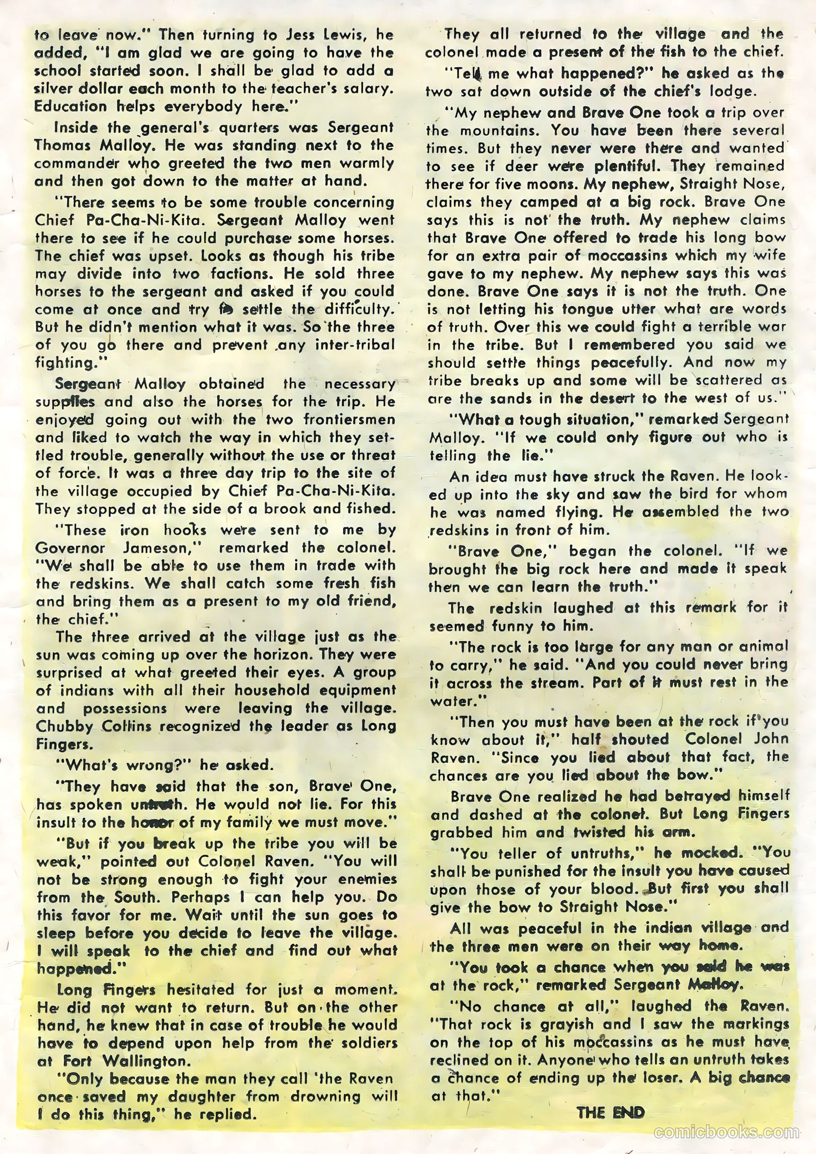 Wyatt Earp #14 (1956) — page 19 of 36
