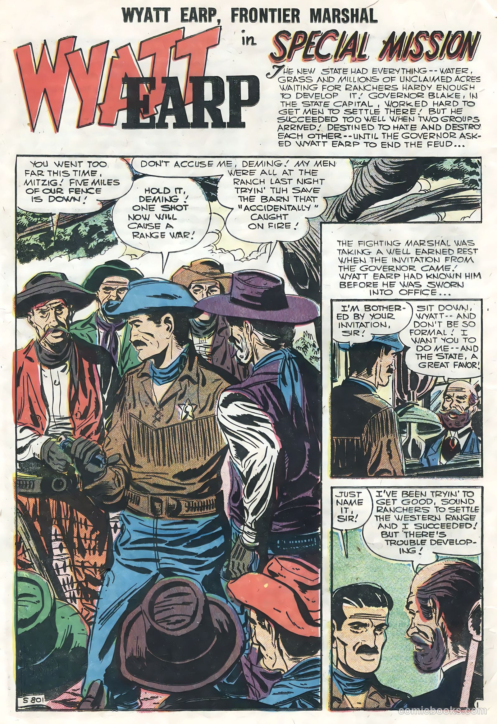 Wyatt Earp #14 (1956) — page 20 of 36