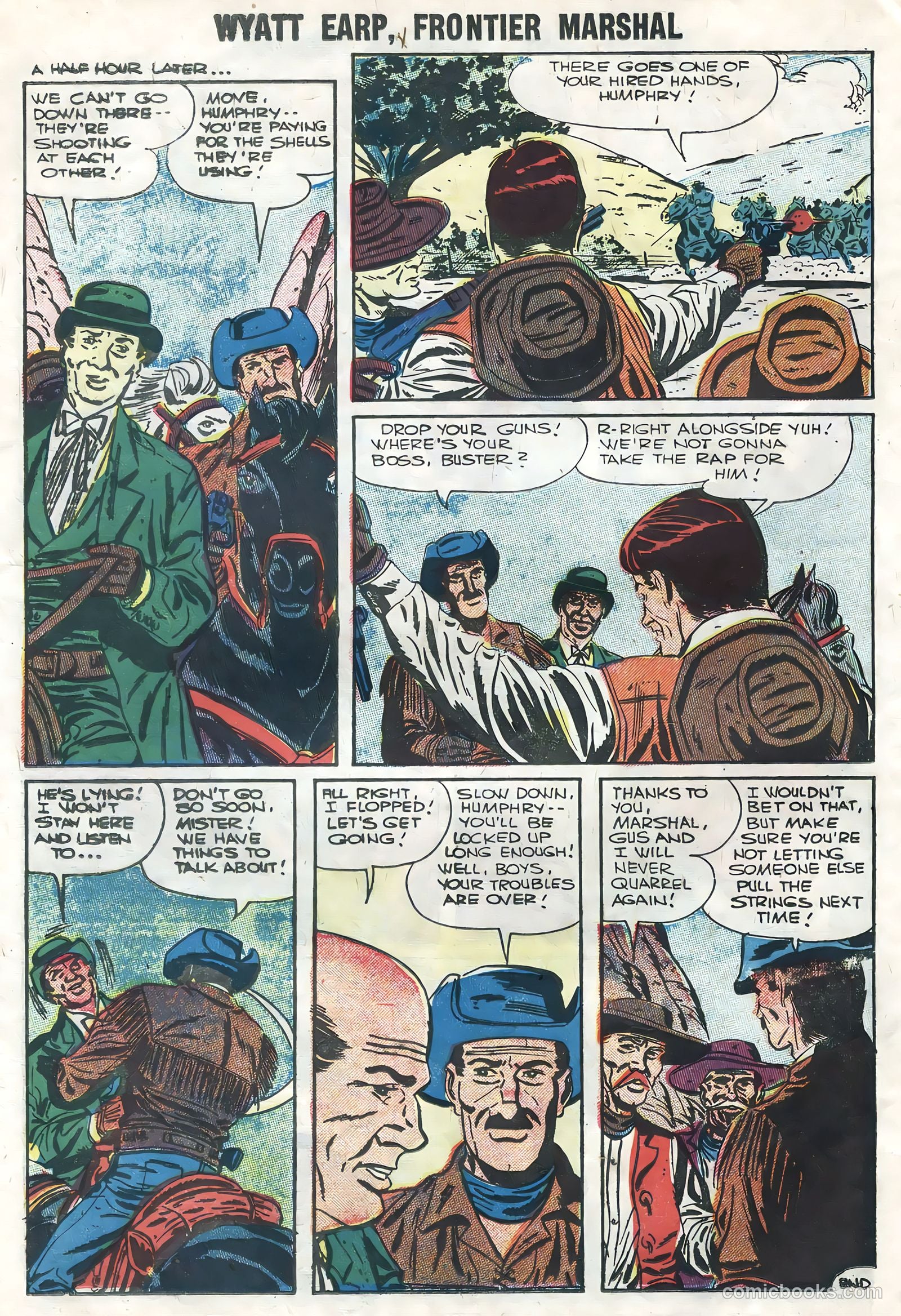 Wyatt Earp #14 (1956) — page 26 of 36