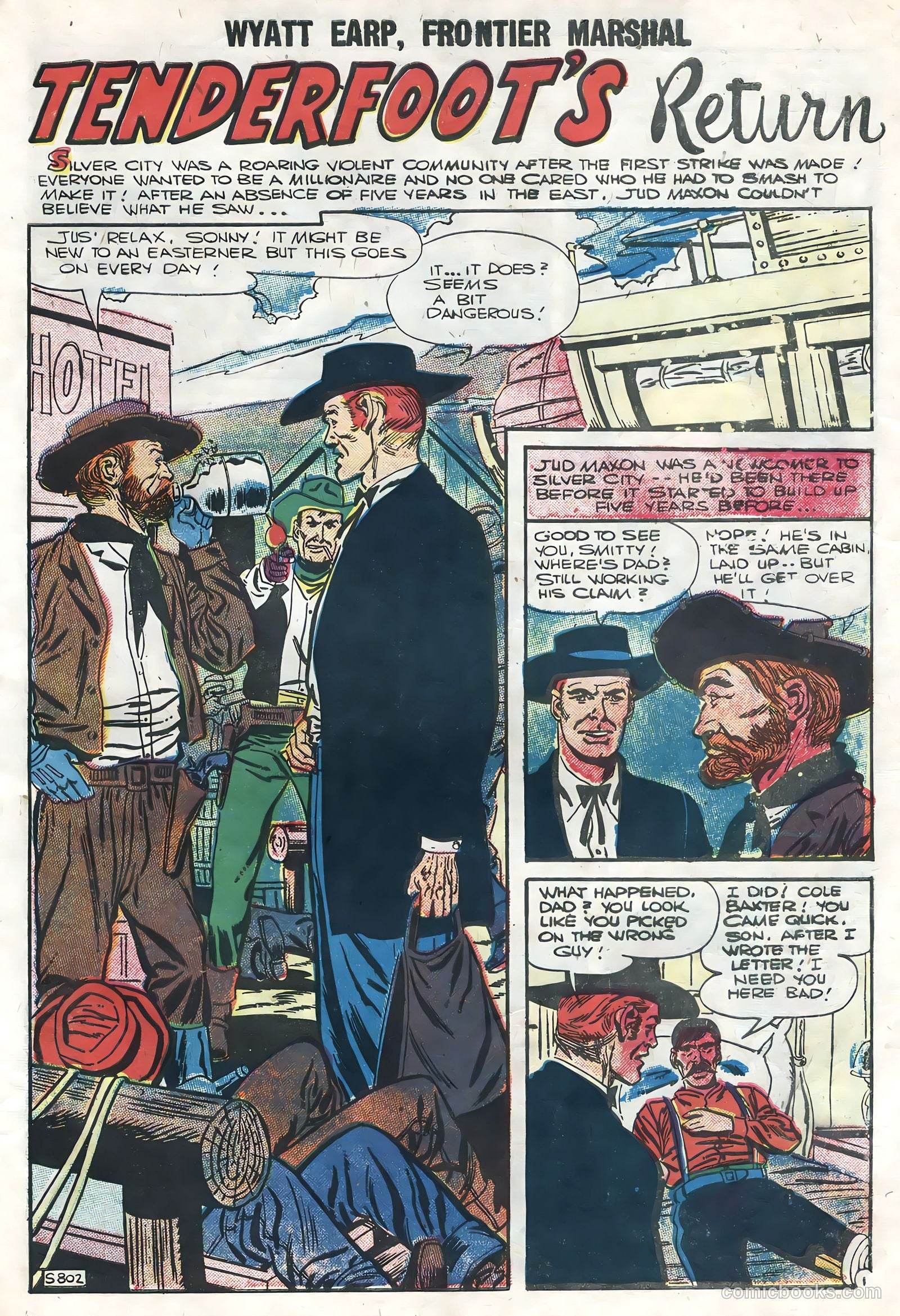 Wyatt Earp #14 (1956) — page 27 of 36