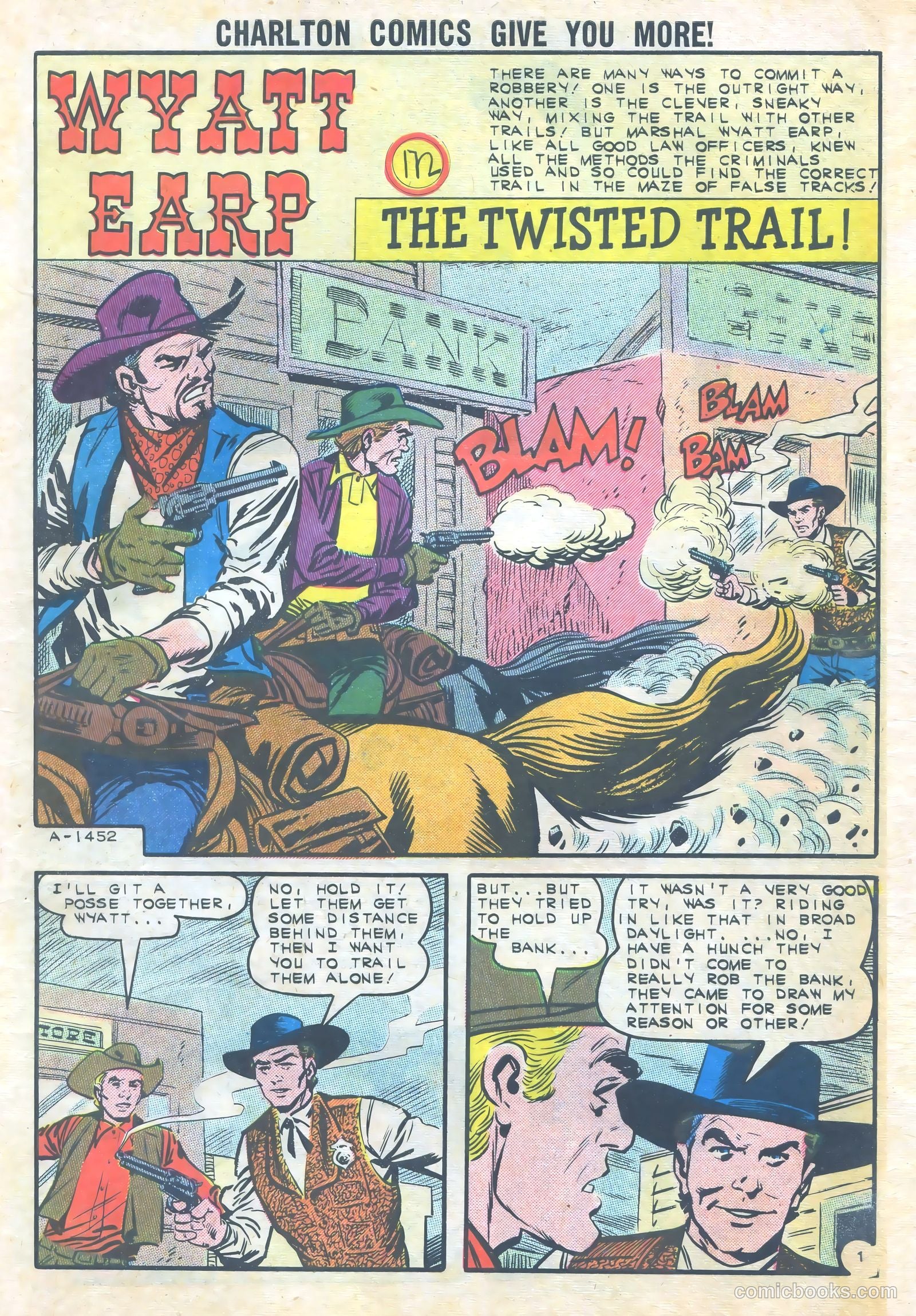 Wyatt Earp #14 (1962) — page 3 of 36