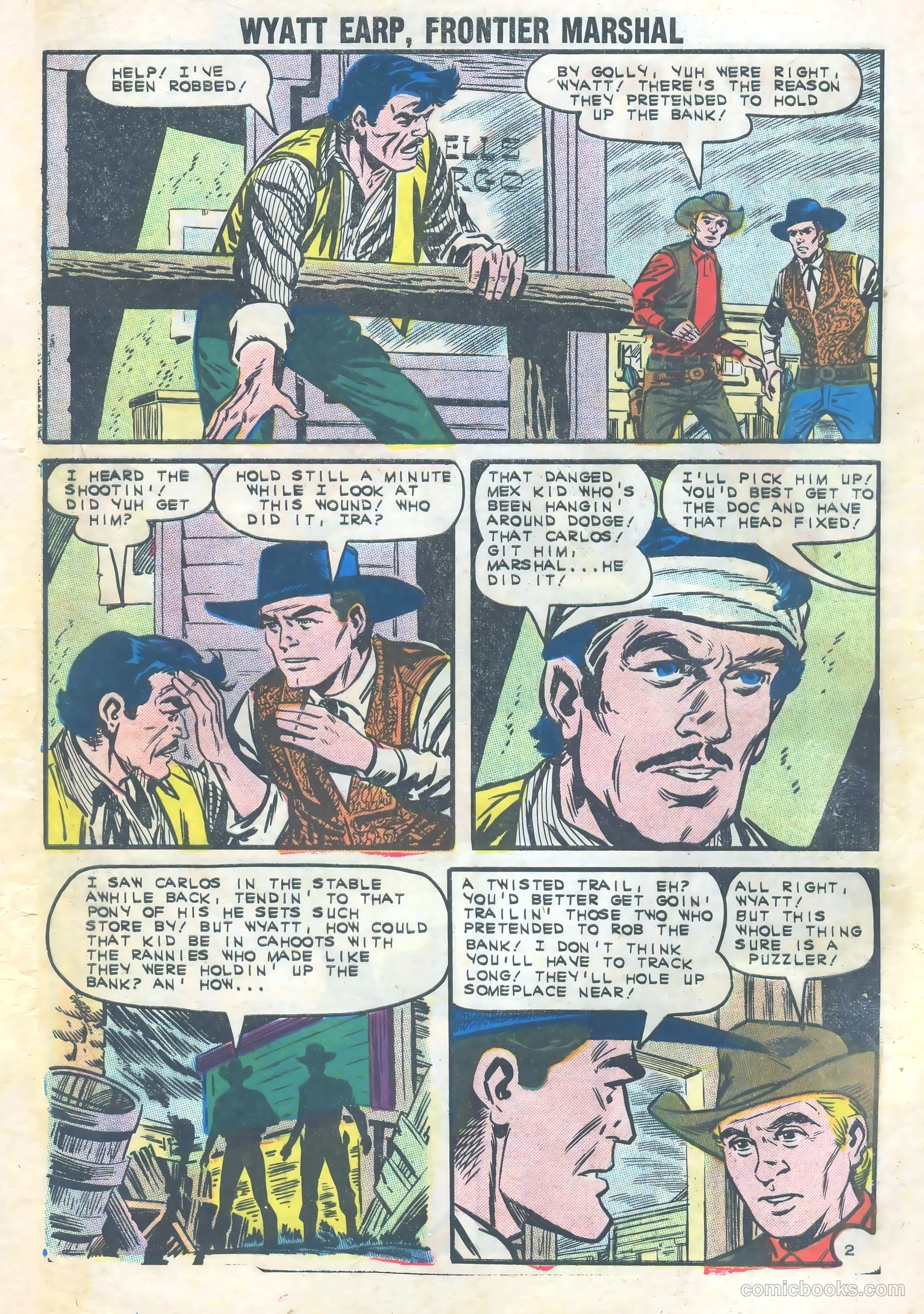 Wyatt Earp #14 (1962) — page 4 of 36