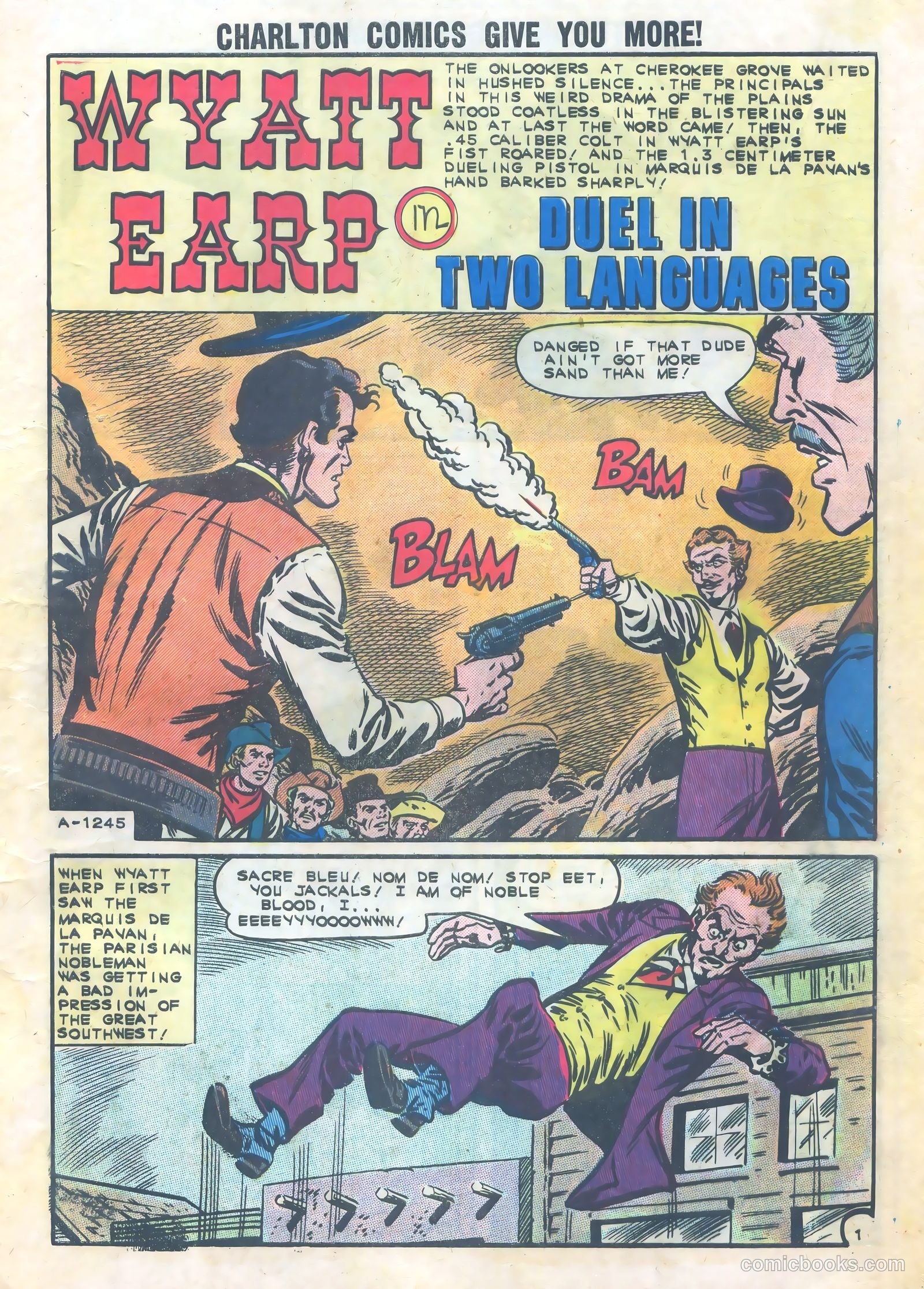Wyatt Earp #14 (1962) — page 9 of 36