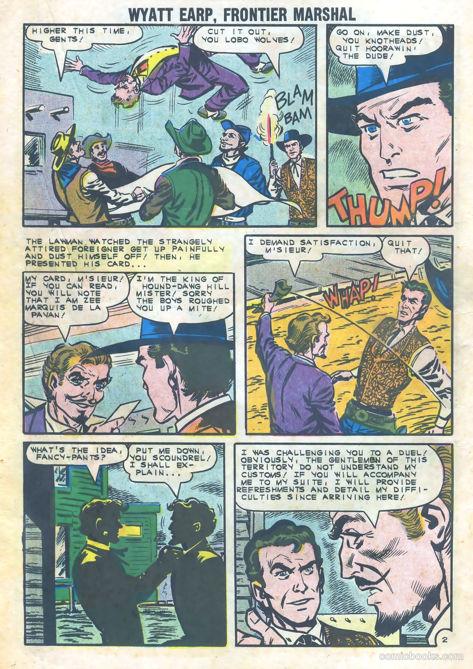 Wyatt Earp #14 (1962) — page 10 of 36