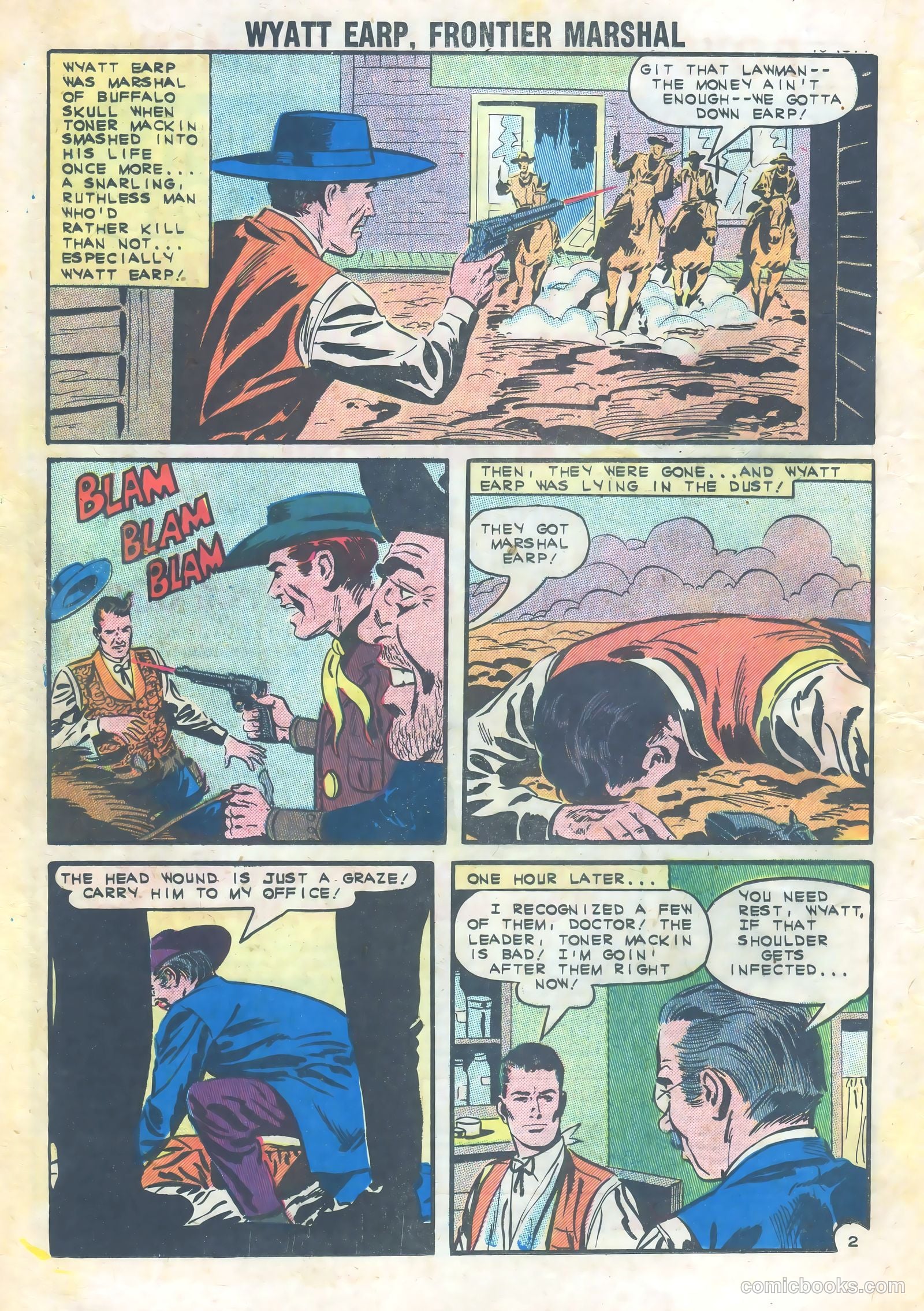 Wyatt Earp #14 (1962) — page 16 of 36