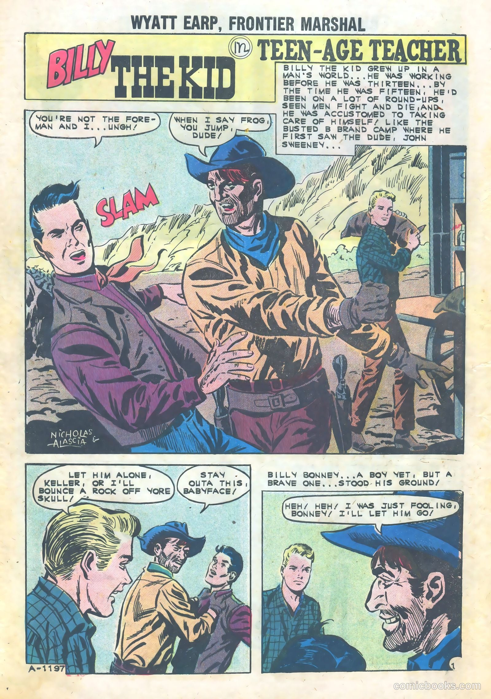 Wyatt Earp #14 (1962) — page 28 of 36