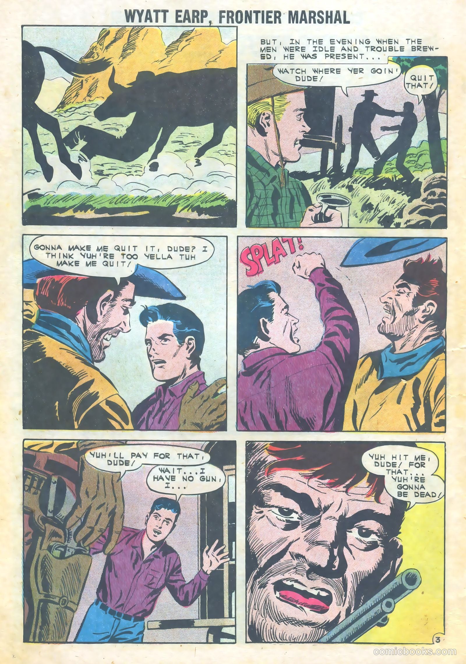 Wyatt Earp #14 (1962) — page 30 of 36